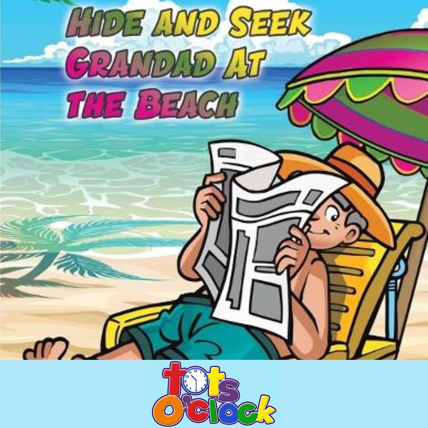 Hide and Seek Grandad At the Beach