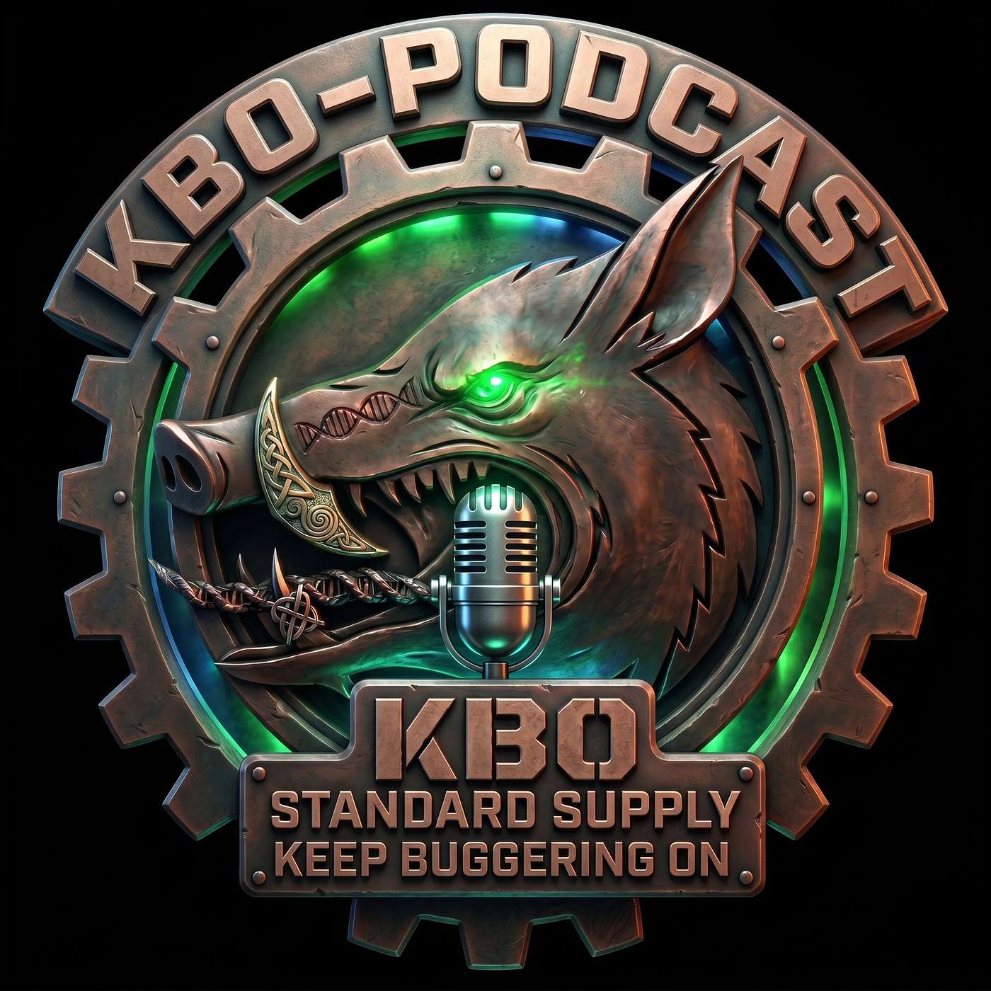 Keep Buggering On-Season 1-Episode 1: Keep Your Head Down: The Pig, The Green, and The Art of Not Flinching episode artwork
