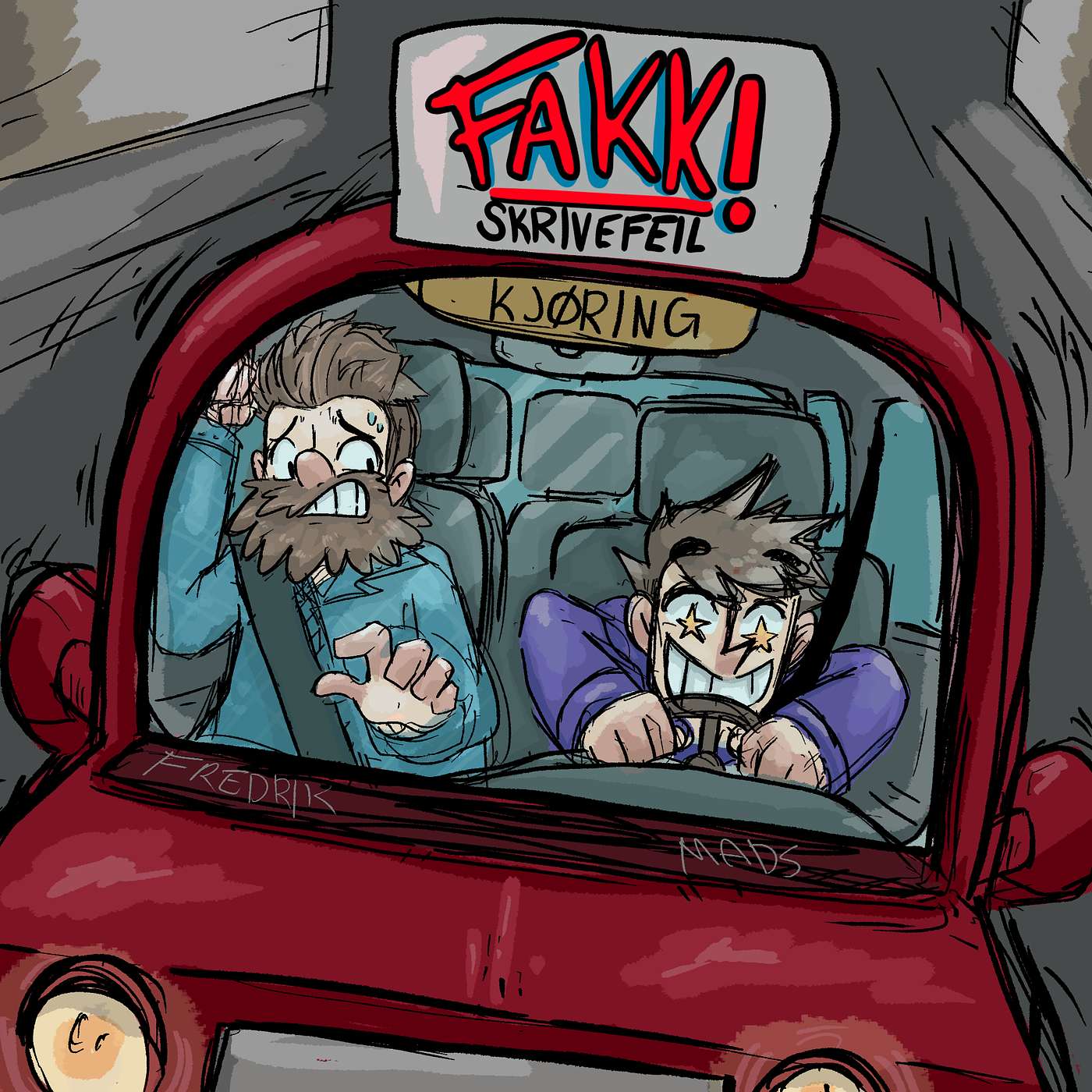 Fakk Skrivefeil | S3 - Ep10 | Kjøring Fakk Skrivefeil | S3 - Ep10 | Kjøring