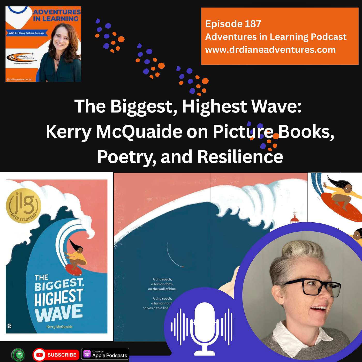 The Biggest, Highest Wave: Kerry McQuaide on Picture Books, Poetry, and Resilience episode artwork