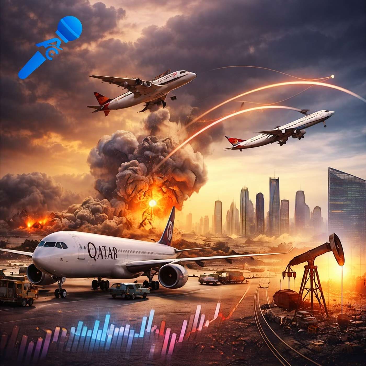 Iran-Contra War and Commercial Aviation: Global Impact on Routes, Costs, and Air Operations episode artwork
