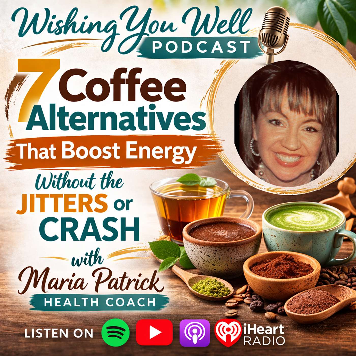 PODCAST: 7 Alternatives to Coffee - Boost Your Energy Without Jitters or Crash