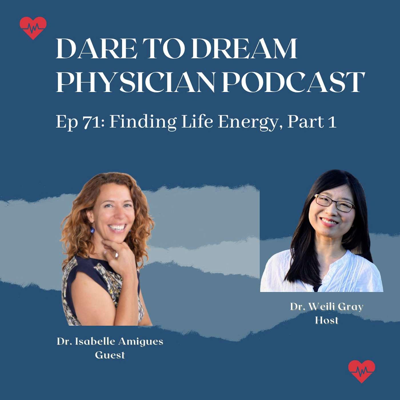 Ep 71: Finding Life Energy, Part 1, with Dr. Isabelle Amigues