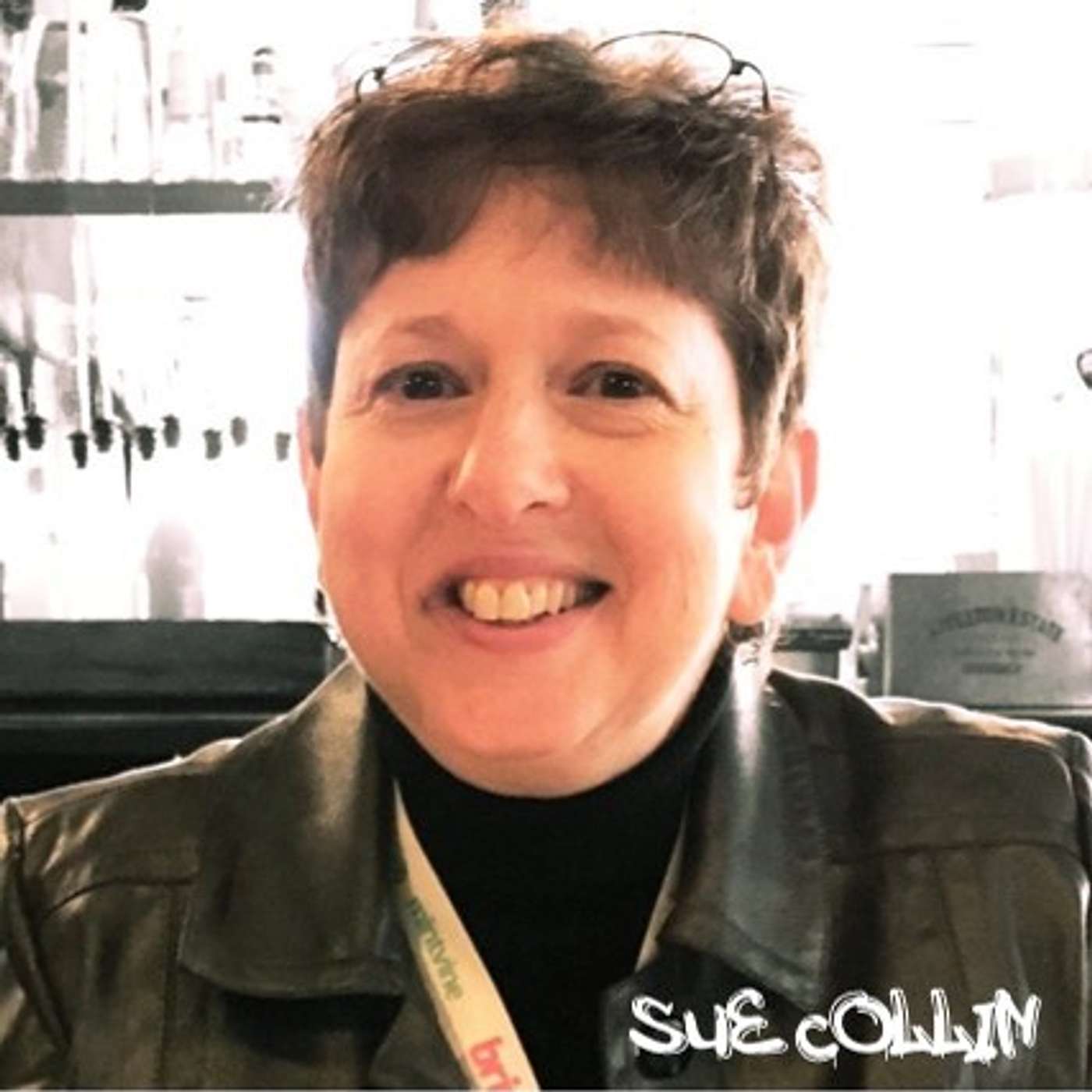 Episode #112: Sue Collin - SVP at RTi Research, Quant to Qual Switcher, Mixed Media Artist episode artwork