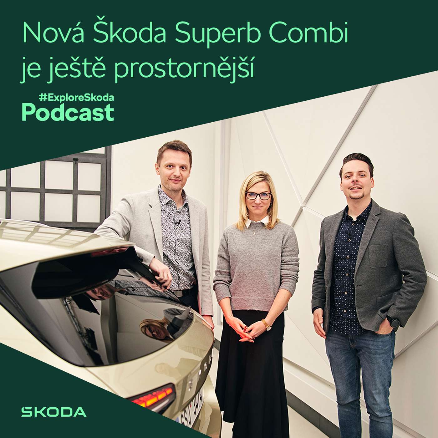 #ExploreŠkoda Podcast: Nová Škoda Superb Combi je ještě prostornější