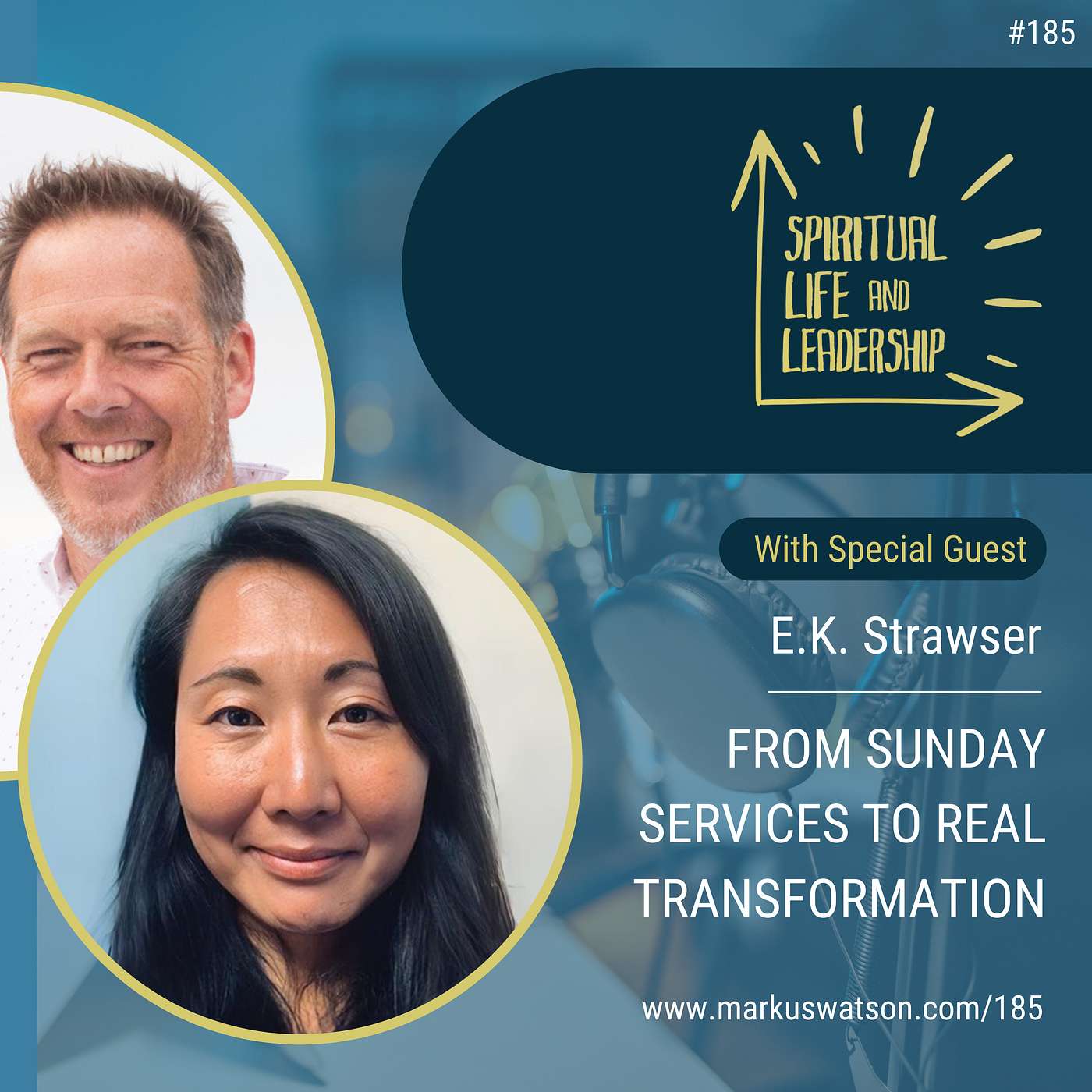 185. From Sunday Services to Real Transformation, with E.K. Strawser, author of Centering Discipleship episode artwork