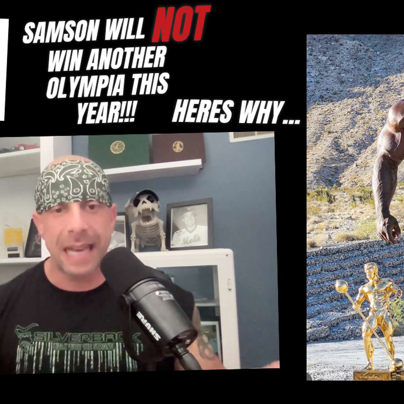 Samson will NOT win another Olympia this year! & here's why...