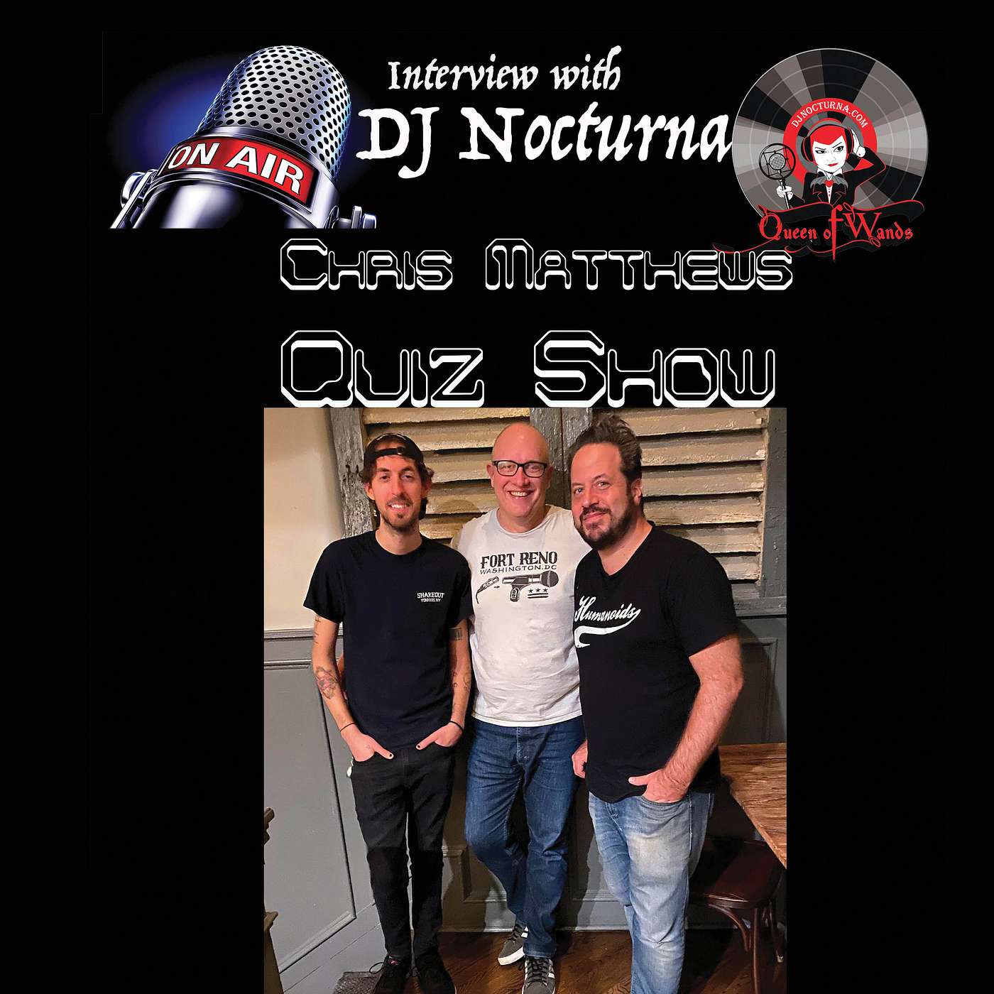 Quiz Show founder Chris Matthews also from Shudder to Think episode artwork
