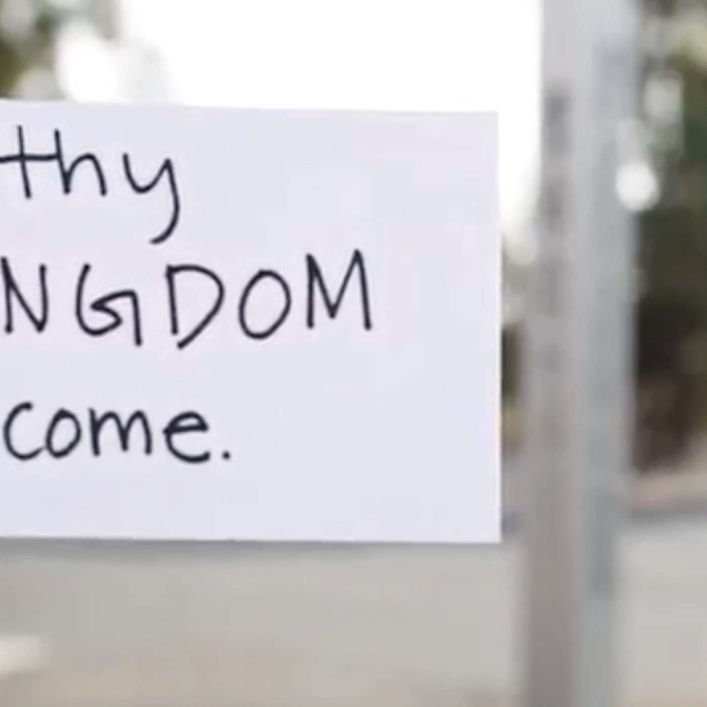 Thy Kingdom Come - Peacemakers and Dream Builders, with Rev. Dr. Steven Koski.