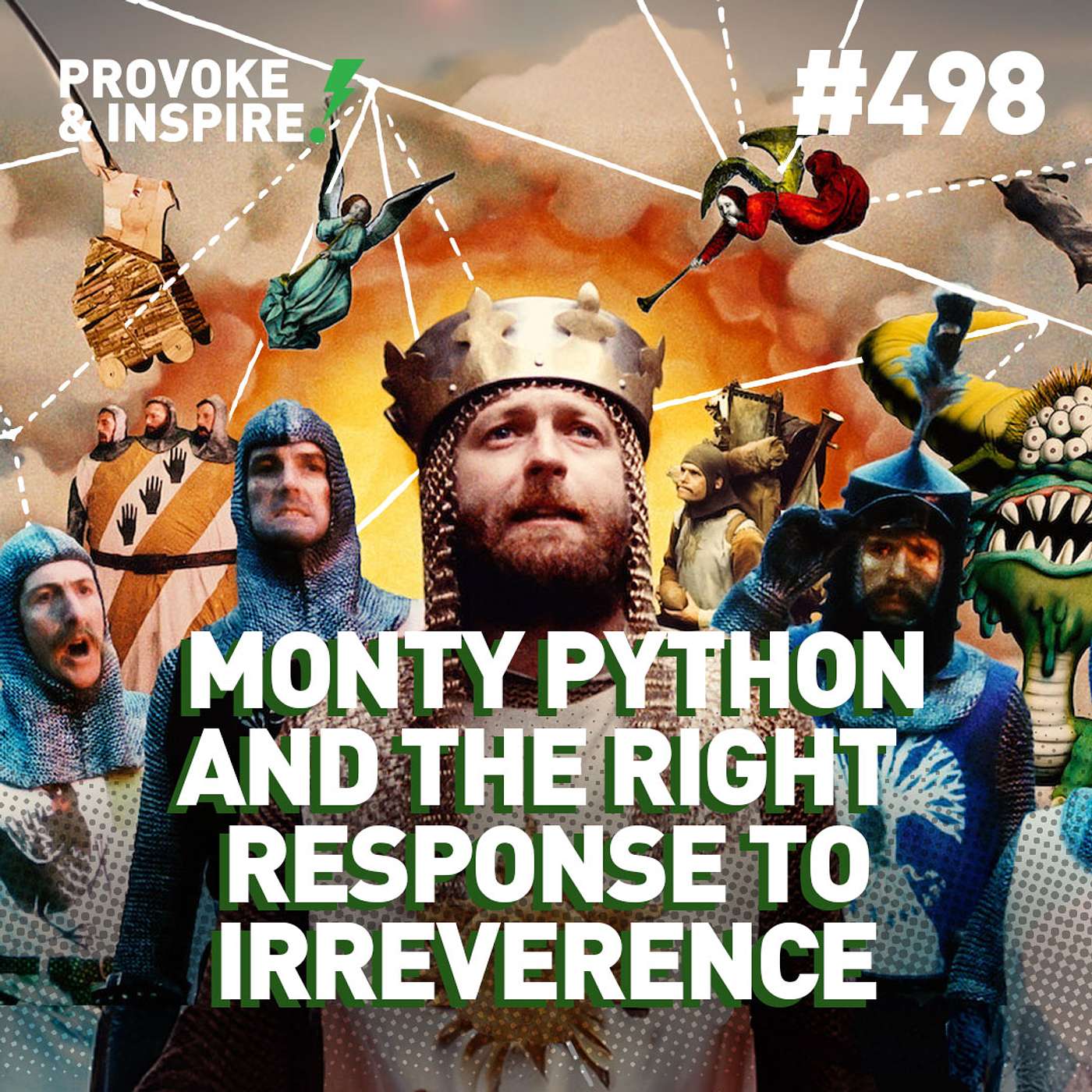 Episode 498: Monty Python and the Right Response to Irreverent Jokes episode artwork