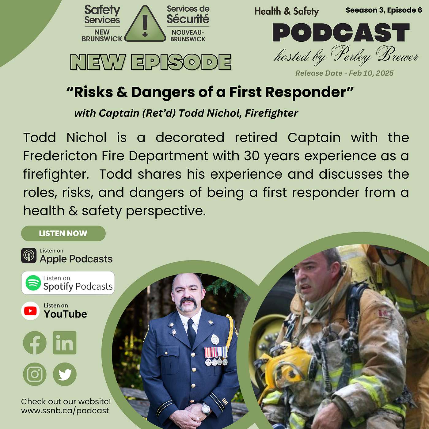 Risks and Dangers of Being a First Responder - Captain (Ret’d) Todd Nichol, Firefighter