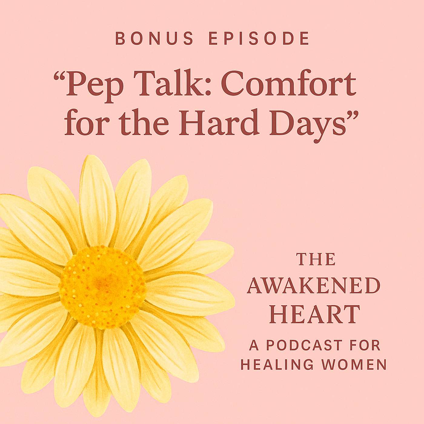 BONUS EPI: Pep Talk: Comfort on the Hard Days episode artwork