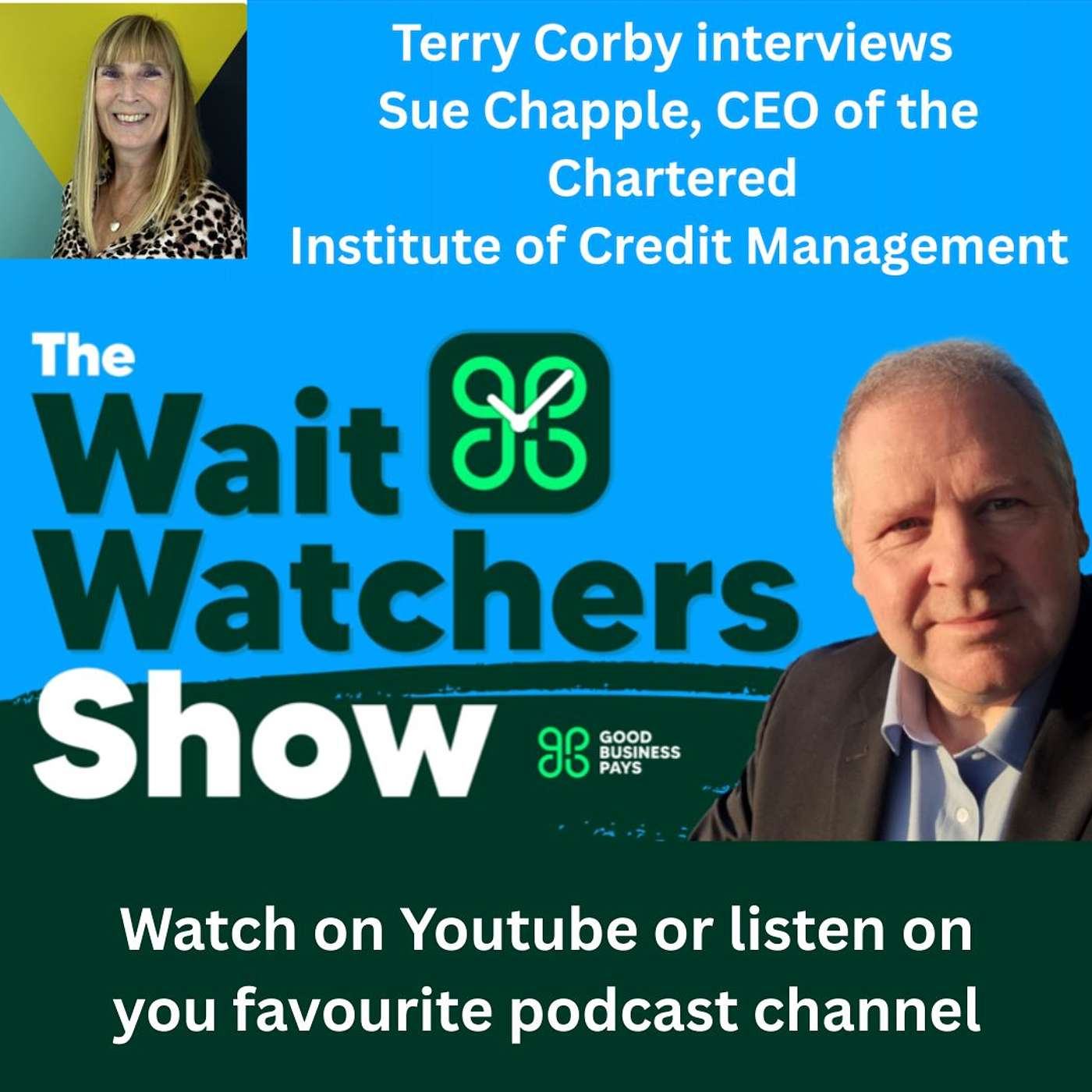The Wait Watchers Show - Episode 14. Interview with Sue Chapple at the CICM episode artwork