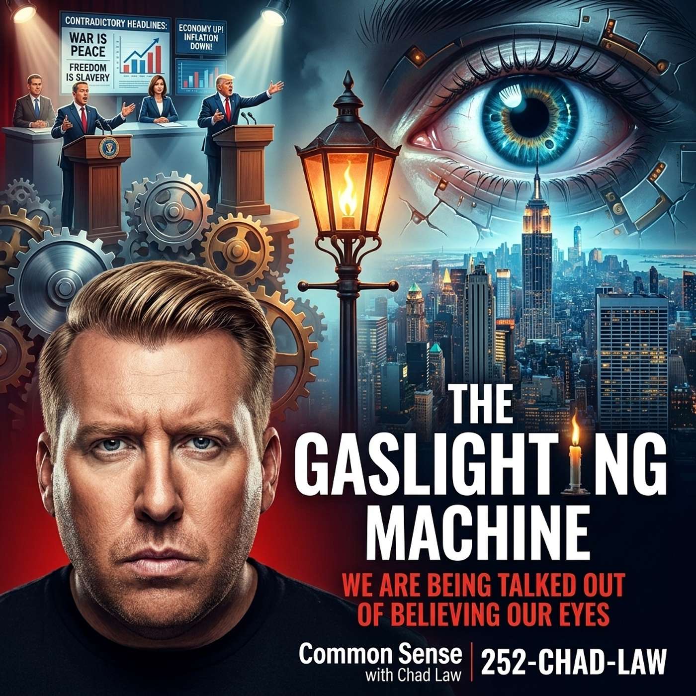 The Gaslighting Machine: We Are Being Gaslit to Death | Monologue Monday episode artwork