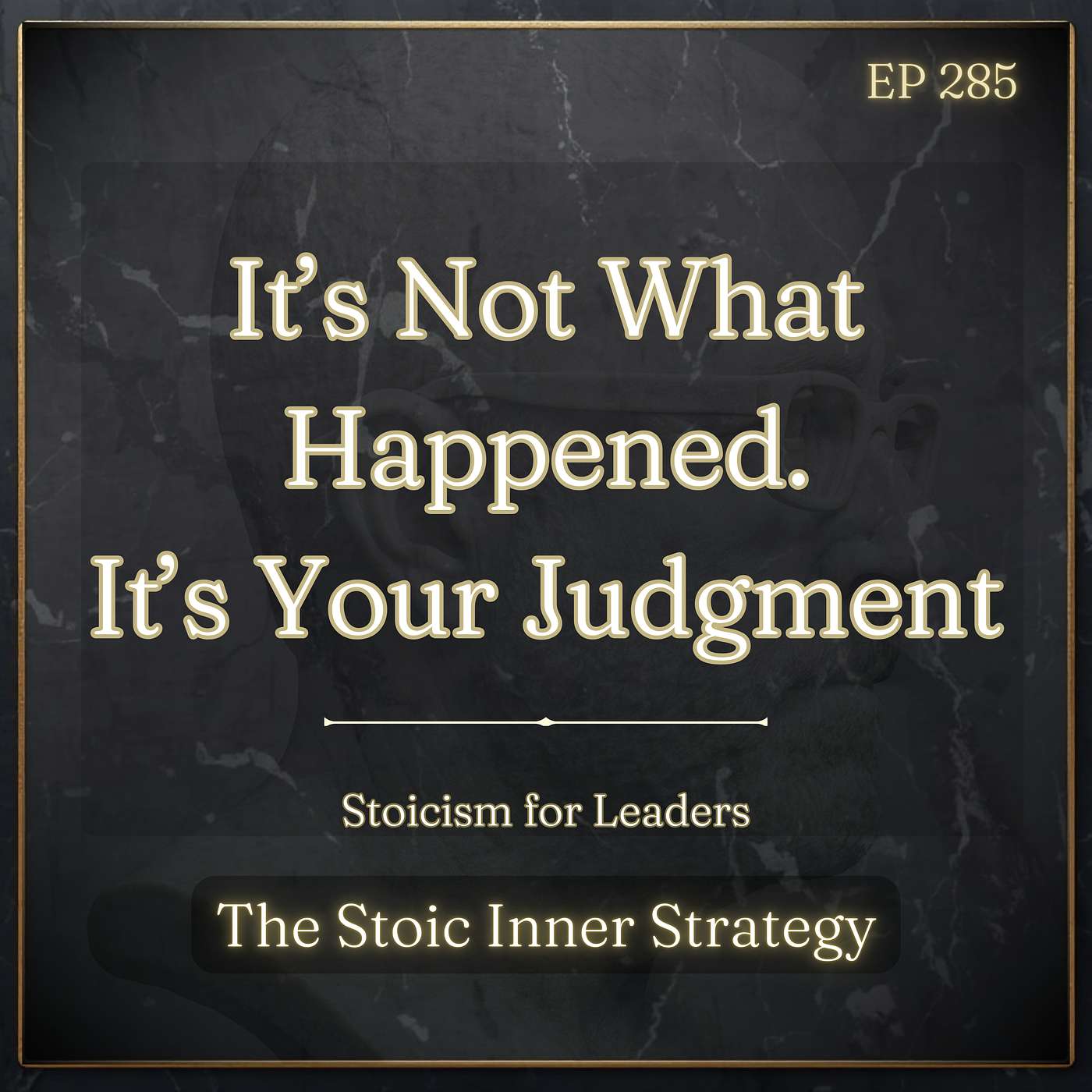 Ep 285 – It’s Not What Happened. It’s Your Judgment