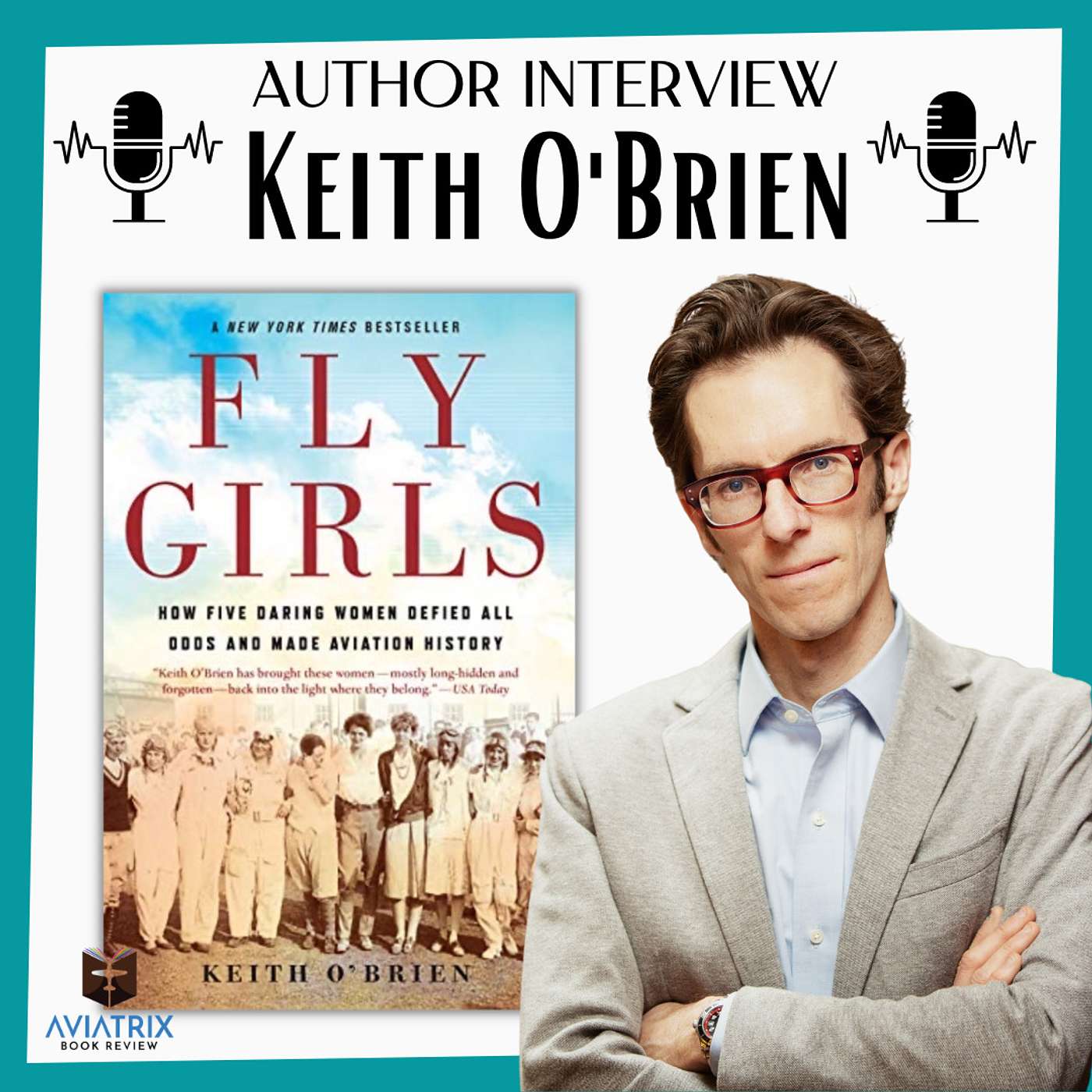 Aviatrix Book Club August 2022 - Keith O'Brien