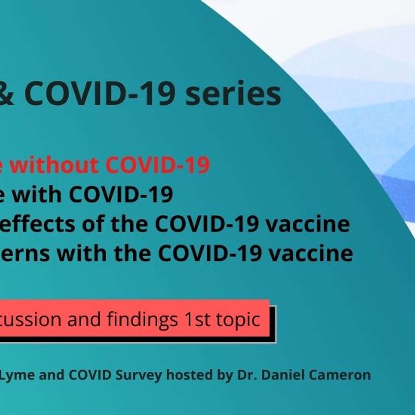 Severity of Lyme disease without COVID-19