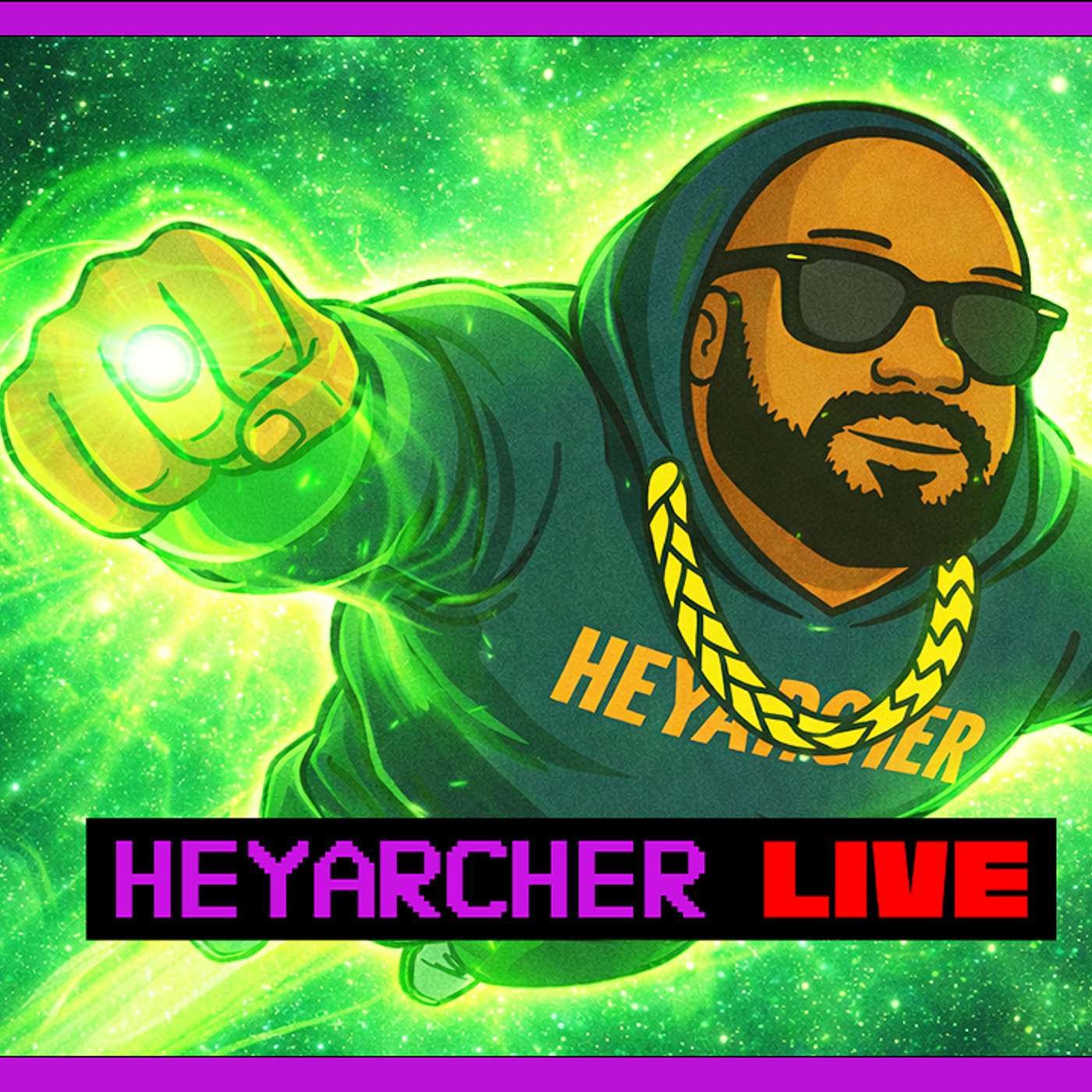 HeyArcher Live 299 - 80's Action Star Goat talk, Green Lantern & more