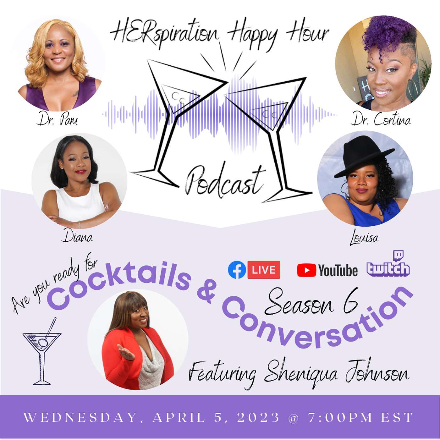Herspiration Happy Hour, Season 6, Eps. 14: A Better You w/ Guest Sheniqua Johnson