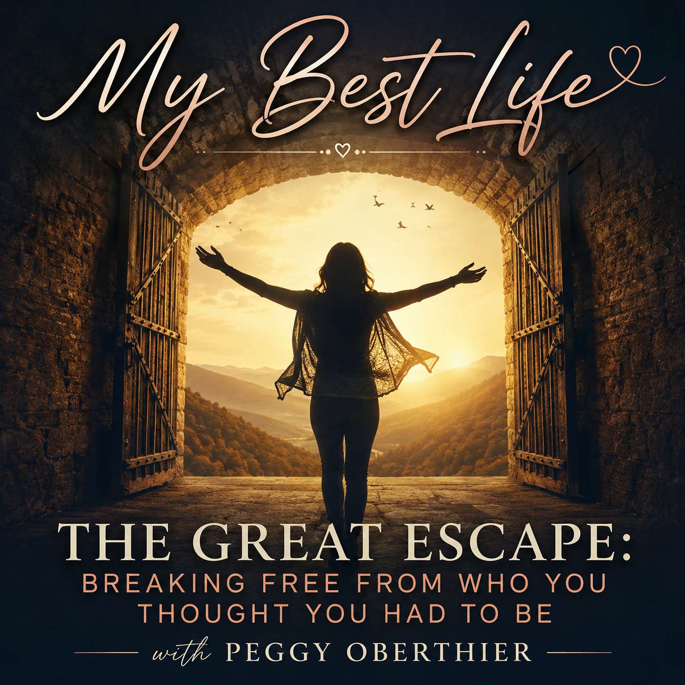 #15 - Peggy Oberthier - The great escape: breaking free from who you thought you had to be episode artwork
