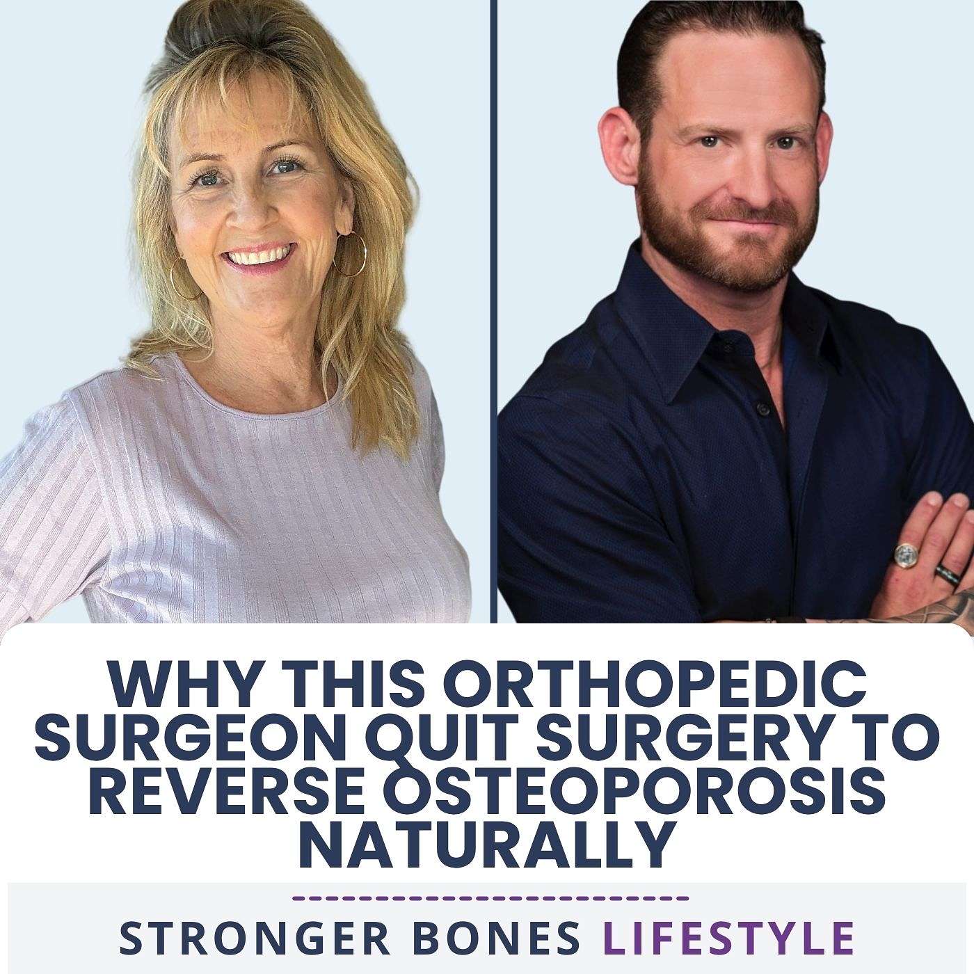 Why This Orthopedic Surgeon Quit Surgery to Reverse Osteoporosis Naturally | Dr. Joshua Schacter episode artwork