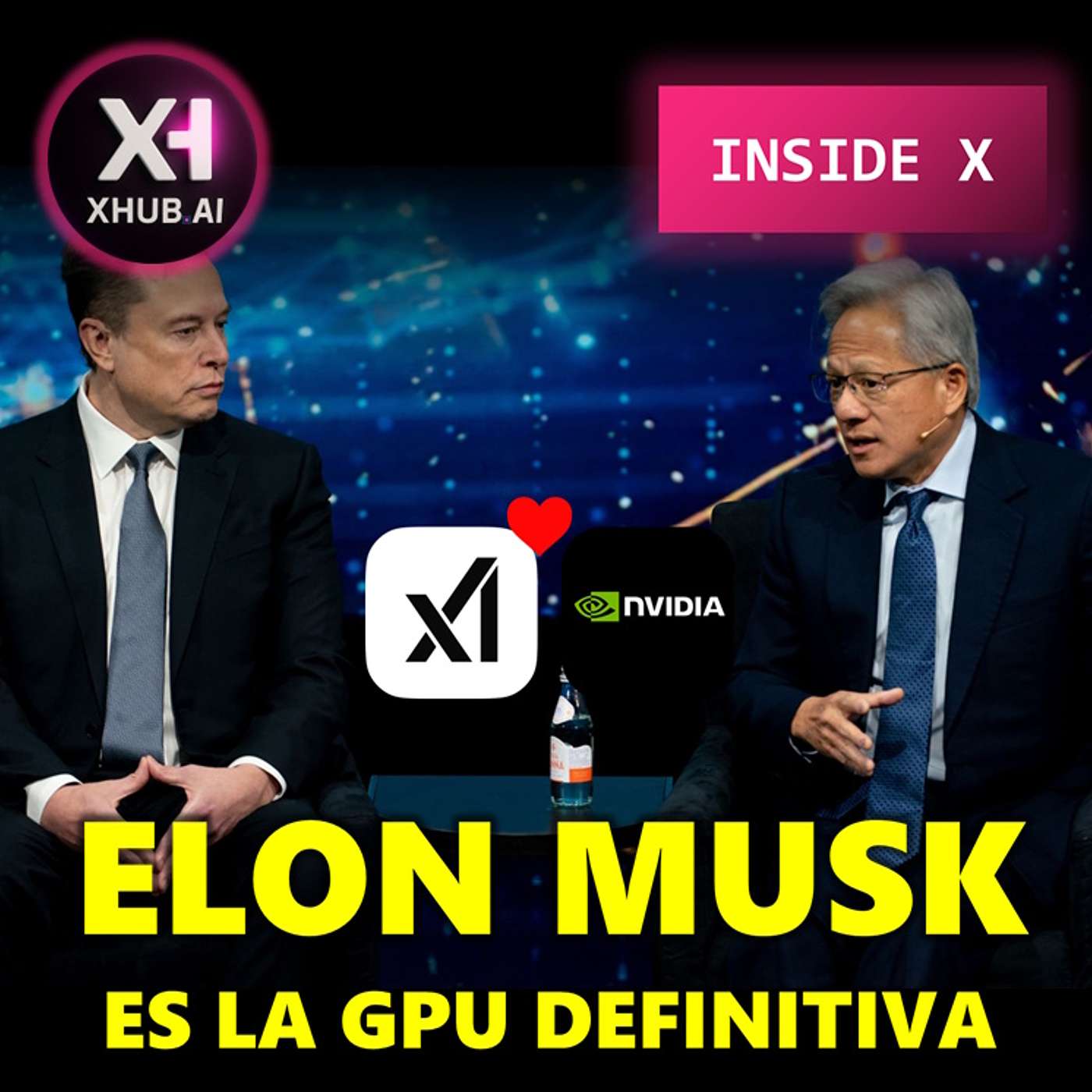 T5.E234. INSIDE X ELON MUSK ES LA GPU DEFINITIVA dice el CEO de Nvidia!