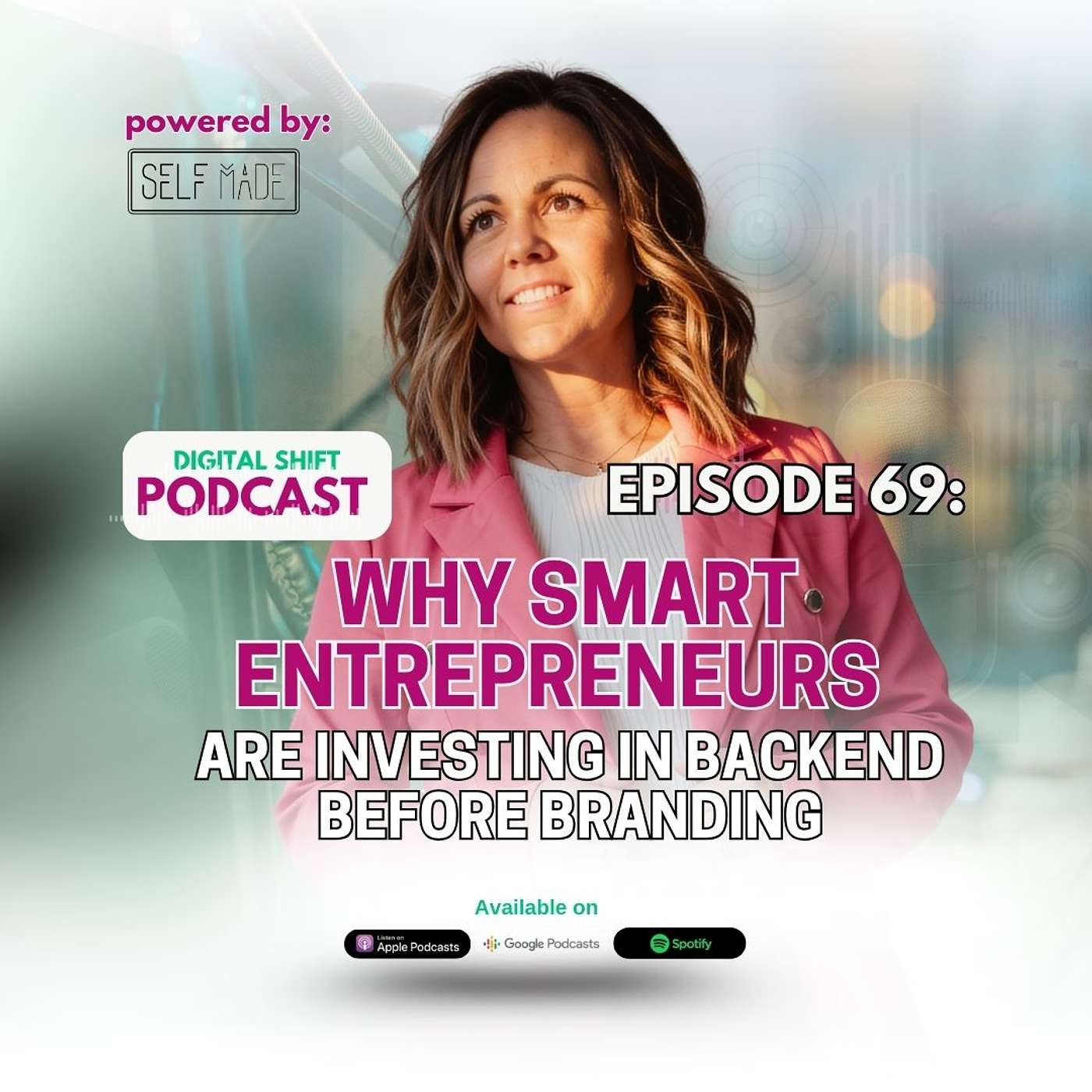 Podcast Episode 69 - Why Smart Entrepreneurs Are Investing in Backend Before Branding episode artwork