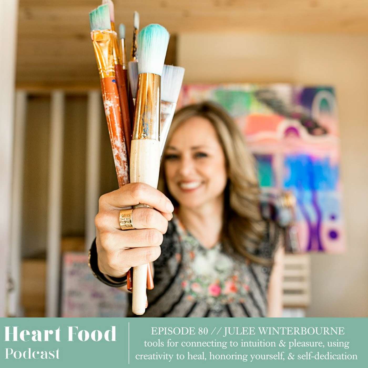 080 | Julee Winterbourne - Intuition, pleasure, using creativity to heal, rituals, & self-dedication episode artwork
