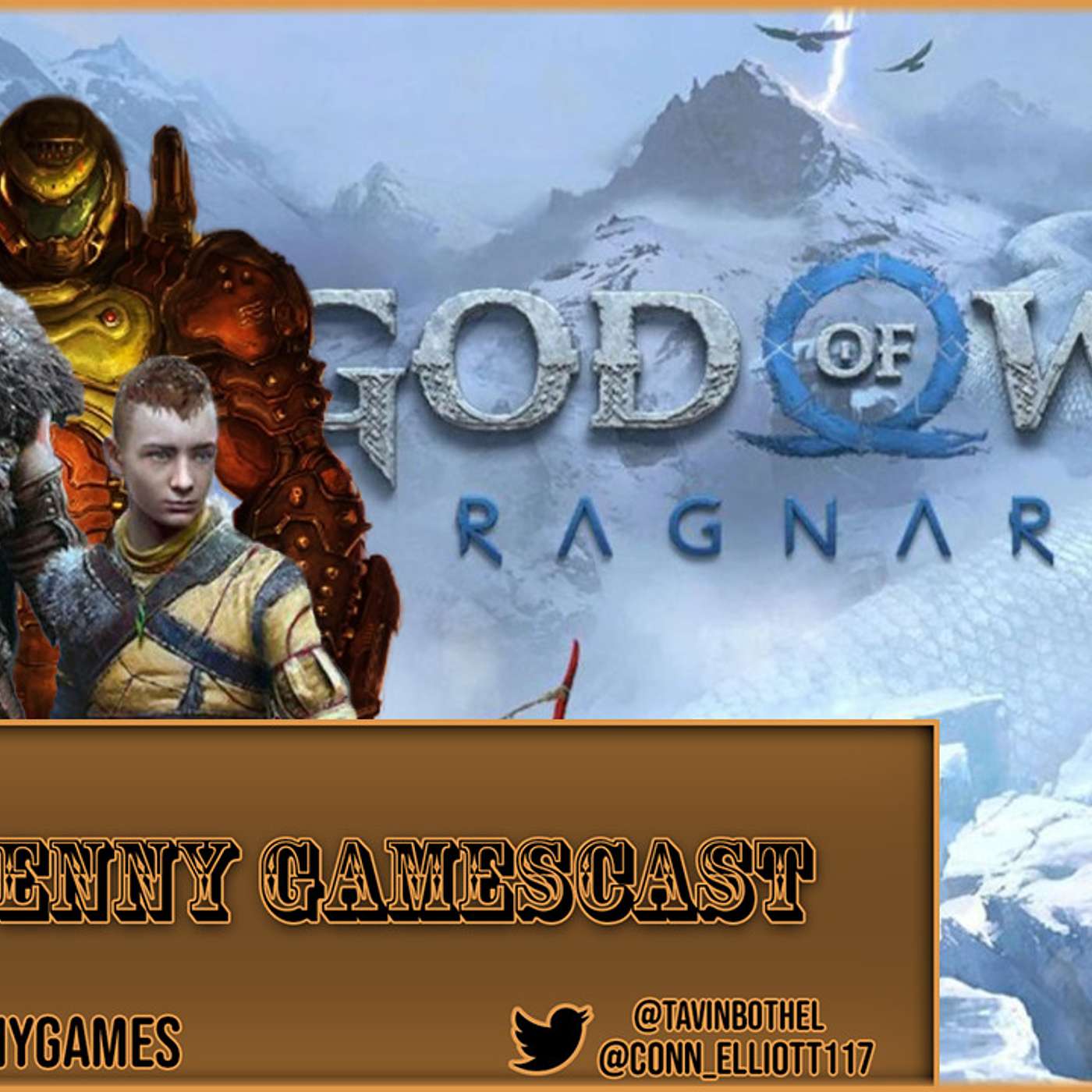 DOOM Composer SCREWED and God of War Ragnarok! - Two Penny Gamescast Ep. 121