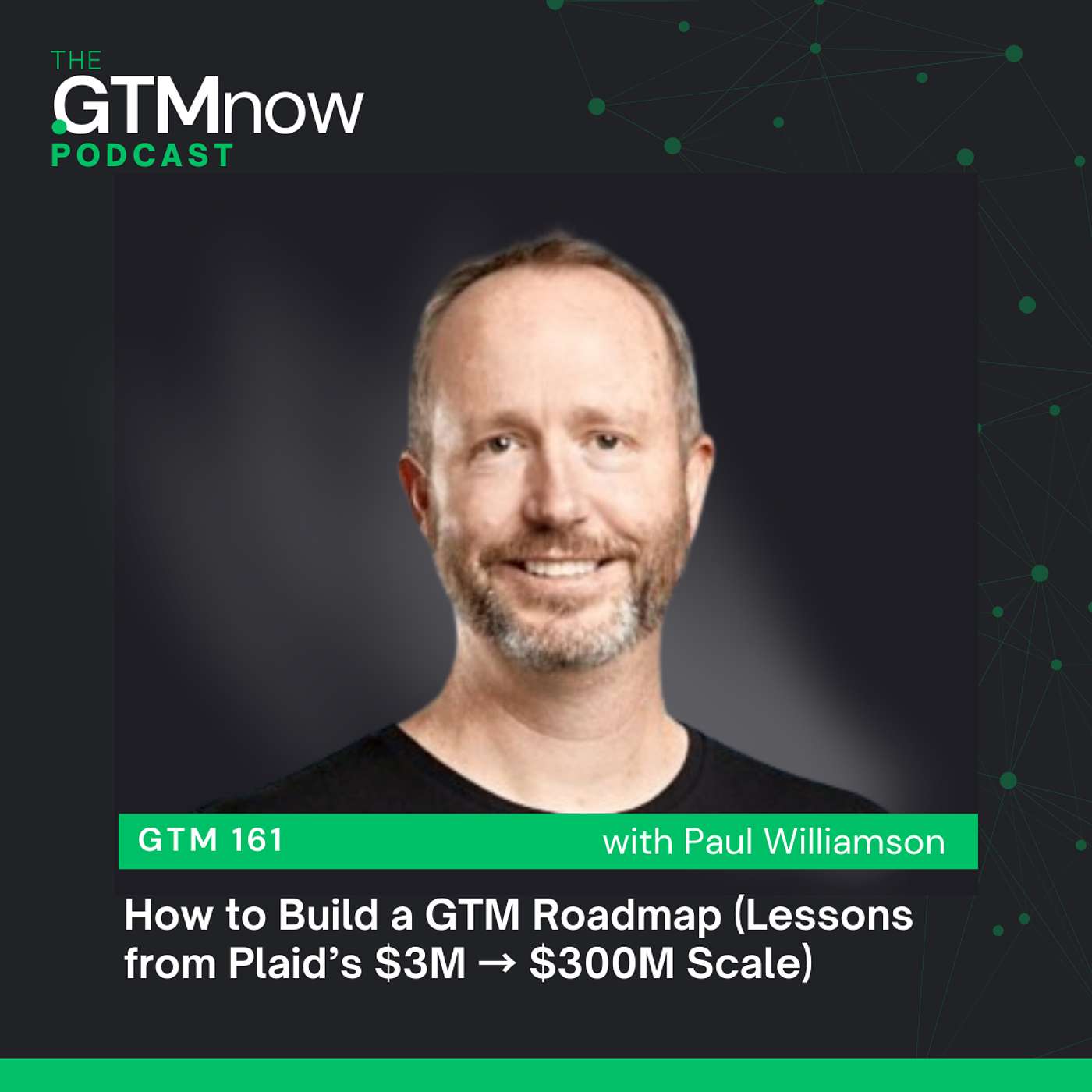 GTM 161: How to Build a GTM Roadmap (Lessons from Plaid’s $3M → $300M Scale) | Paul Williamson