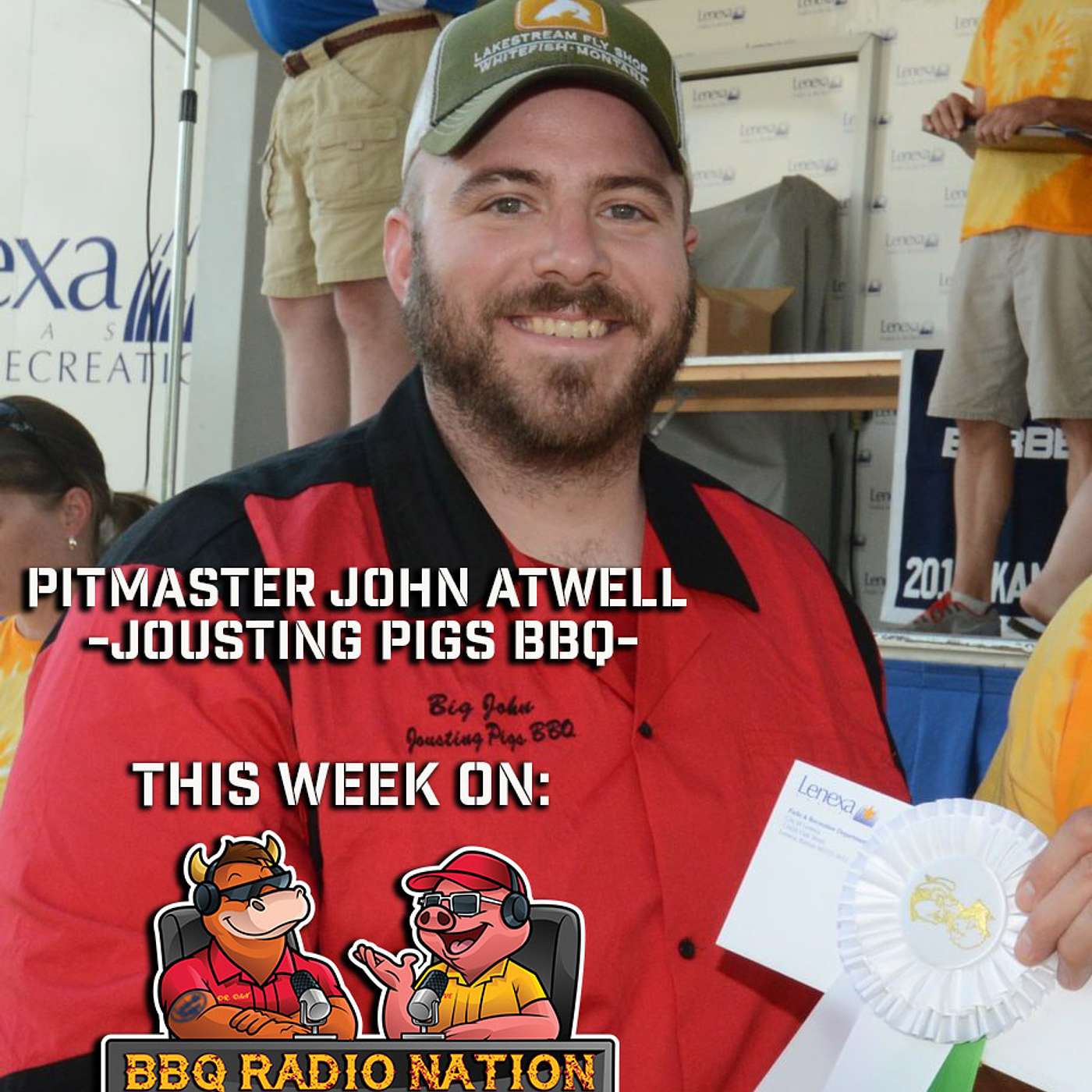JOHN ATWELL of Jousting Pigs BBQ on BBQ RADIO NETWORK