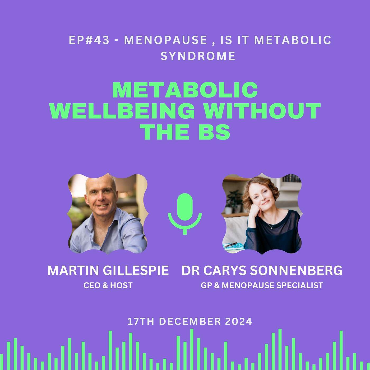 Metabolic Wellbeing without the BS
