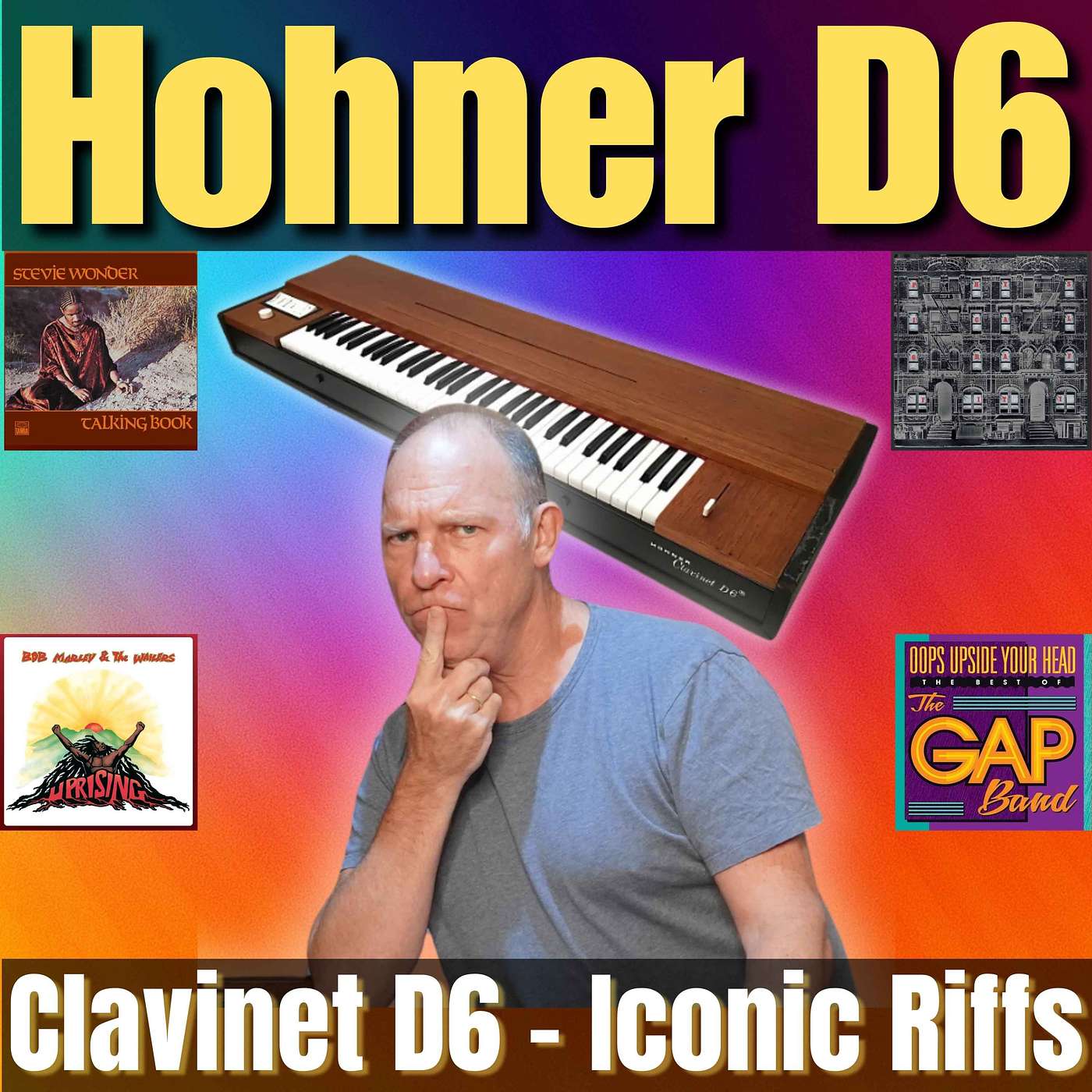 Hohner Clavinet D6 – 12 Famous Riffs You Instantly Know! (Superstition, Trampled Under Foot + more) episode artwork