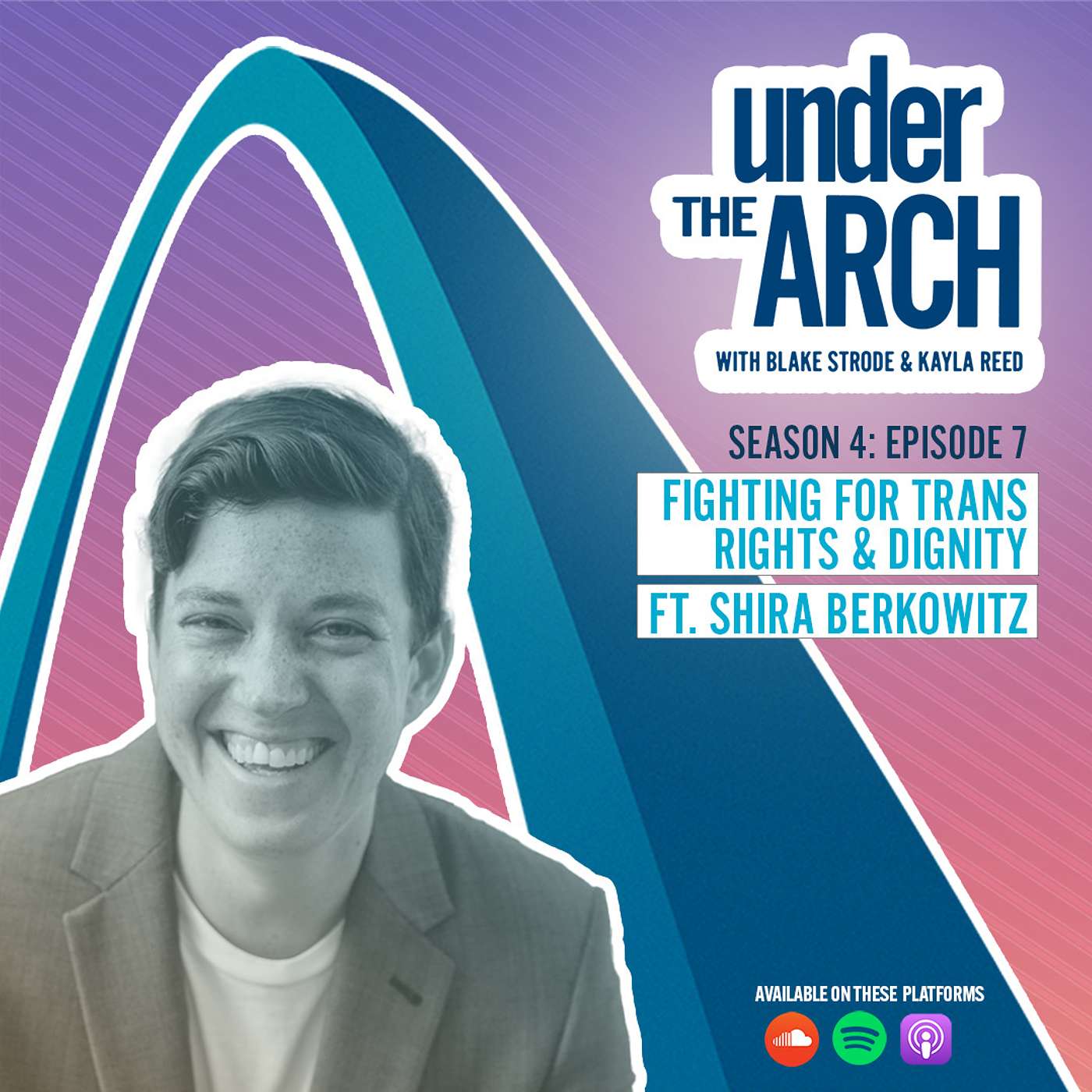 Under the Arch | S4 Ep. 7 "Fighting for Trans Rights and Dignity" ft. Shira Berkowitz episode artwork
