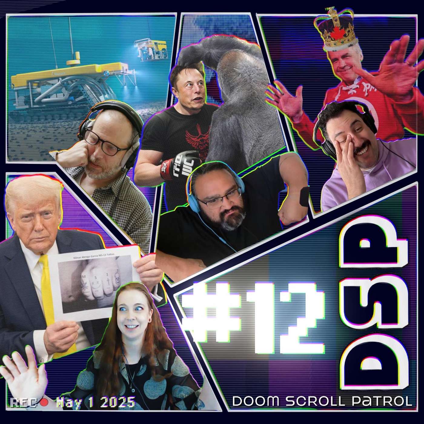Canadian elections, Trump's imaginary knuckles, and lonely tech bros, Oh My:Doom Scroll Patrol #12 episode artwork