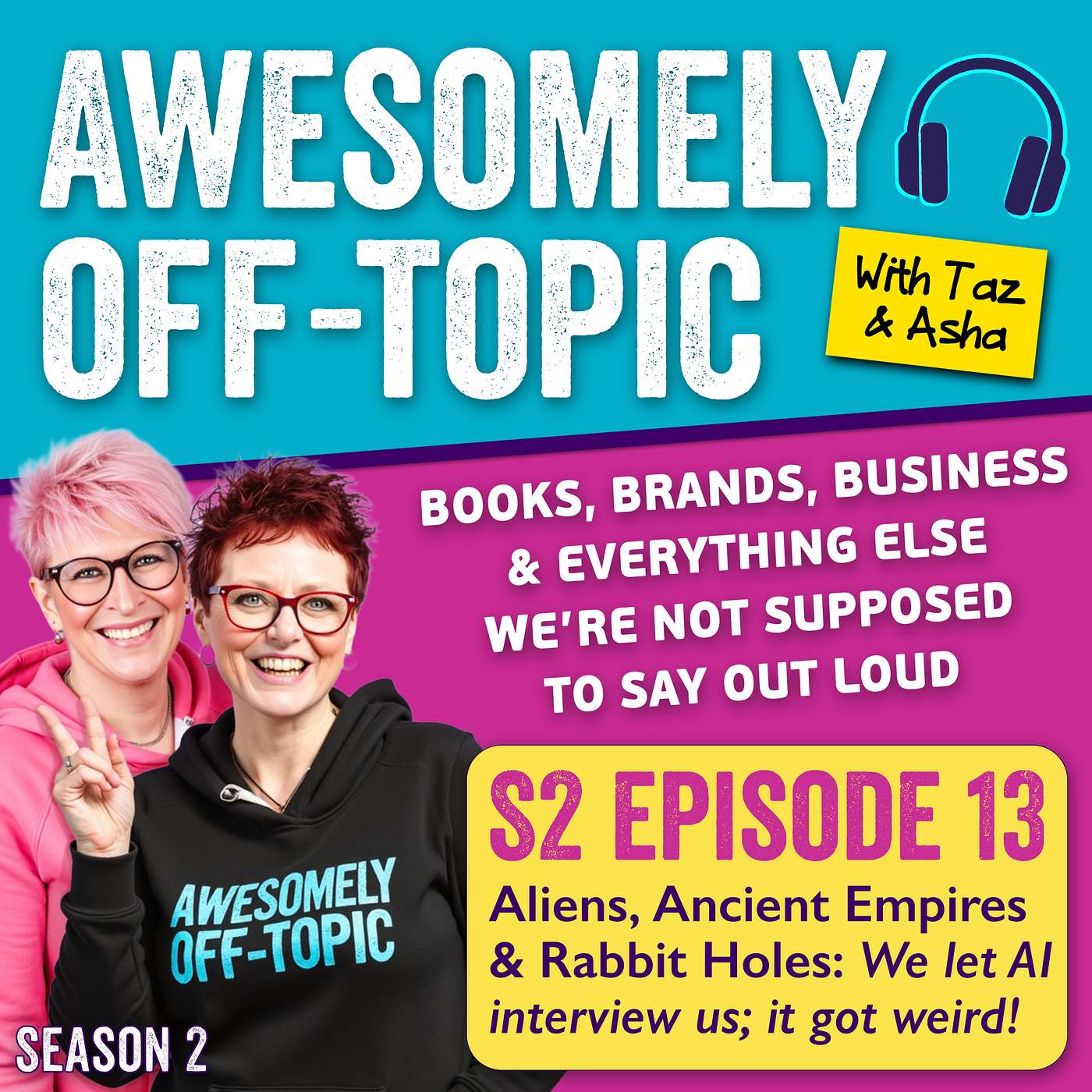 🎙️ S2 E13: We Let AI Interview Us – It Got Weird episode artwork
