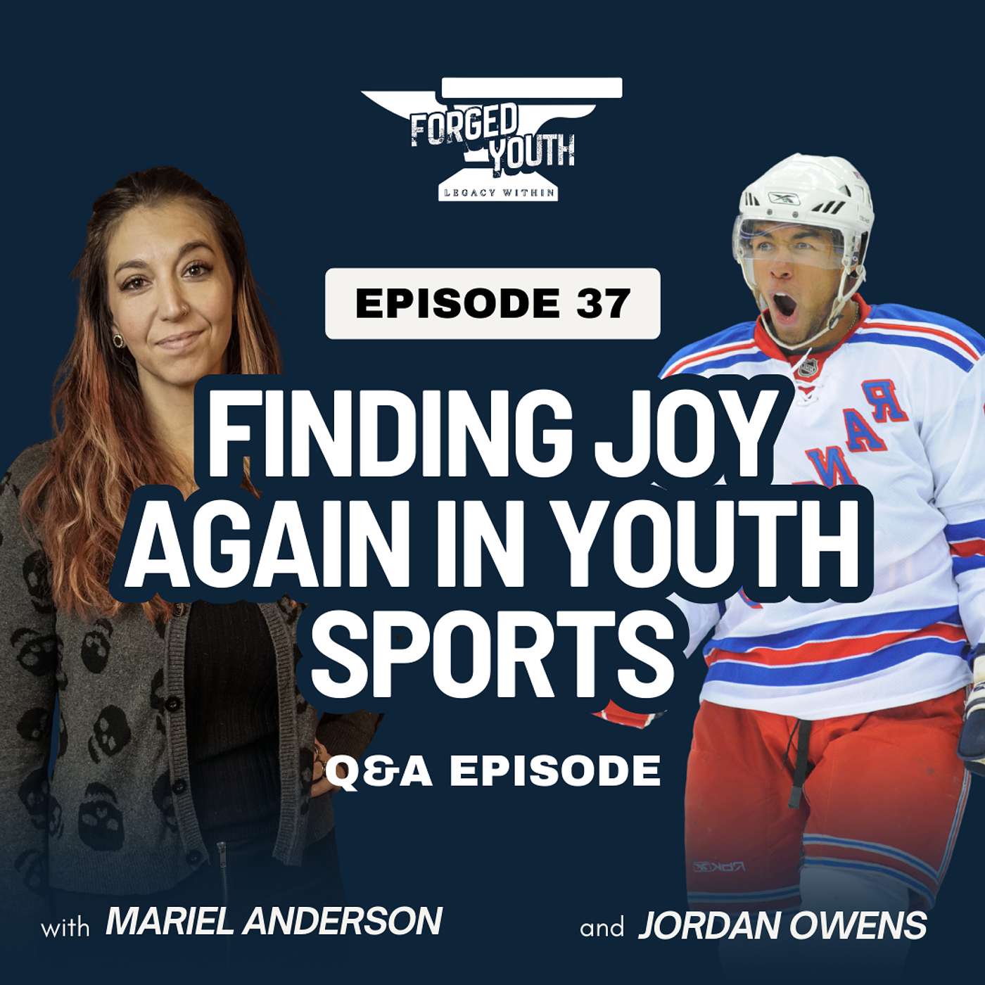Ep. 37 - Finding Joy Again in Youth Sports: Q&A with Mariel and Jordan episode artwork