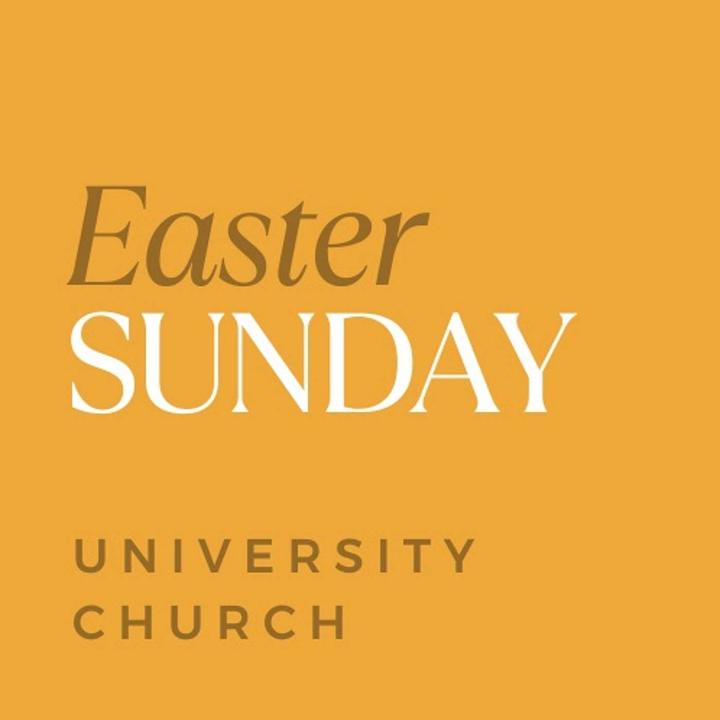 Easter at University