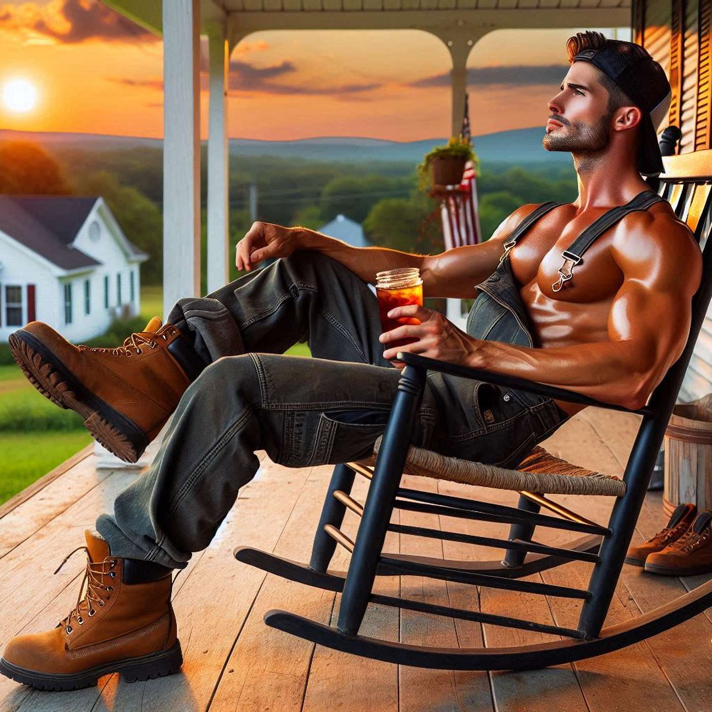 Front Porch Sitting With Uncle Bo: A Redneck Podcast podcast artwork