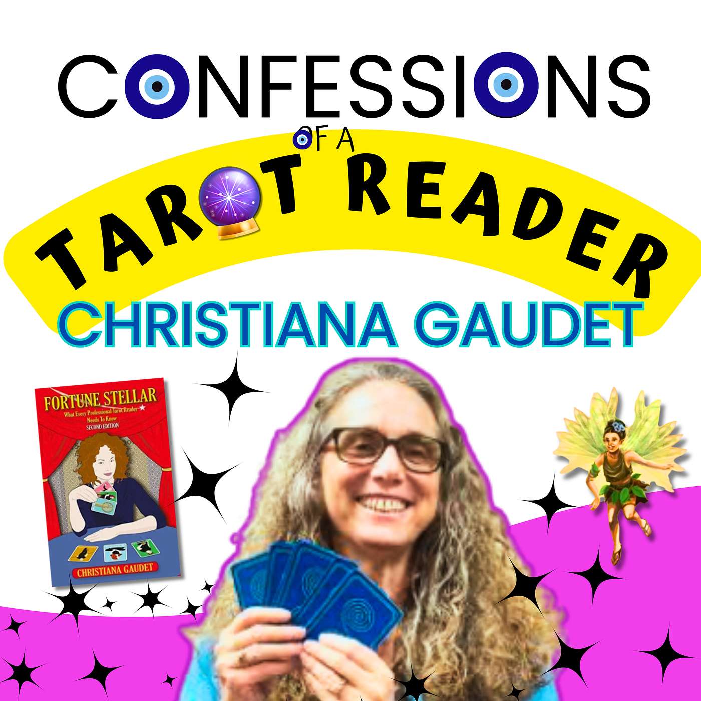 48. Christiana Gaudet. Your tarot fairy godmother. Staarcon. Tarot is not taboo. Camp counselor energy.