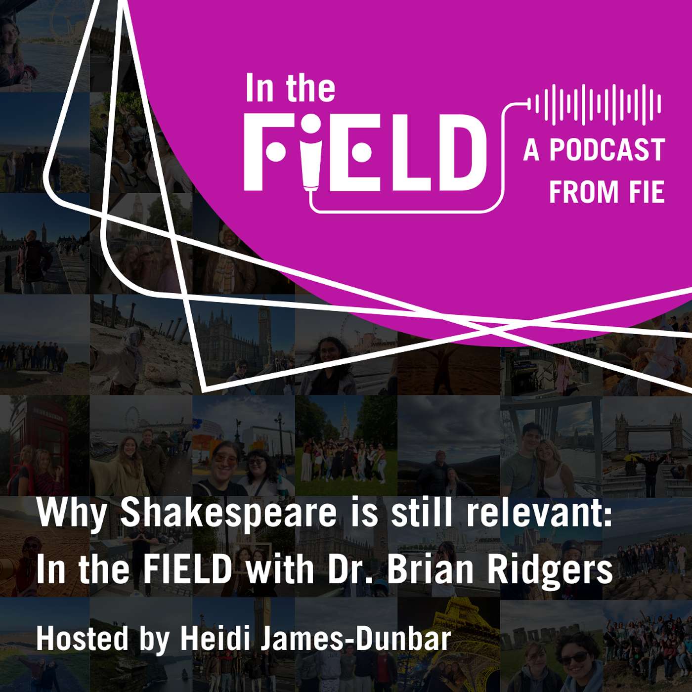 Episode Eight: Why Shakespeare is Still Relevant: In the FIEld with Dr. Brian Ridgers episode artwork