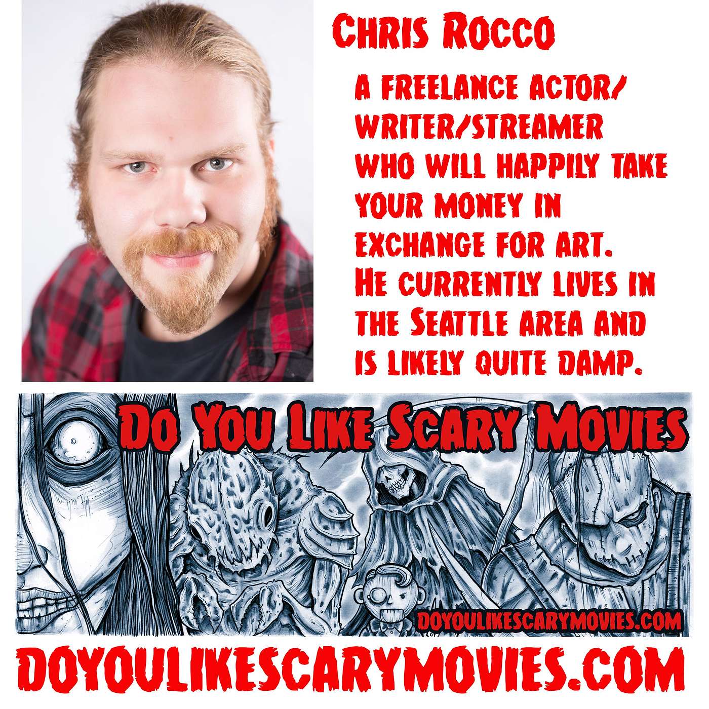 An interview with a fellow Horror nerd, Chris Rocco