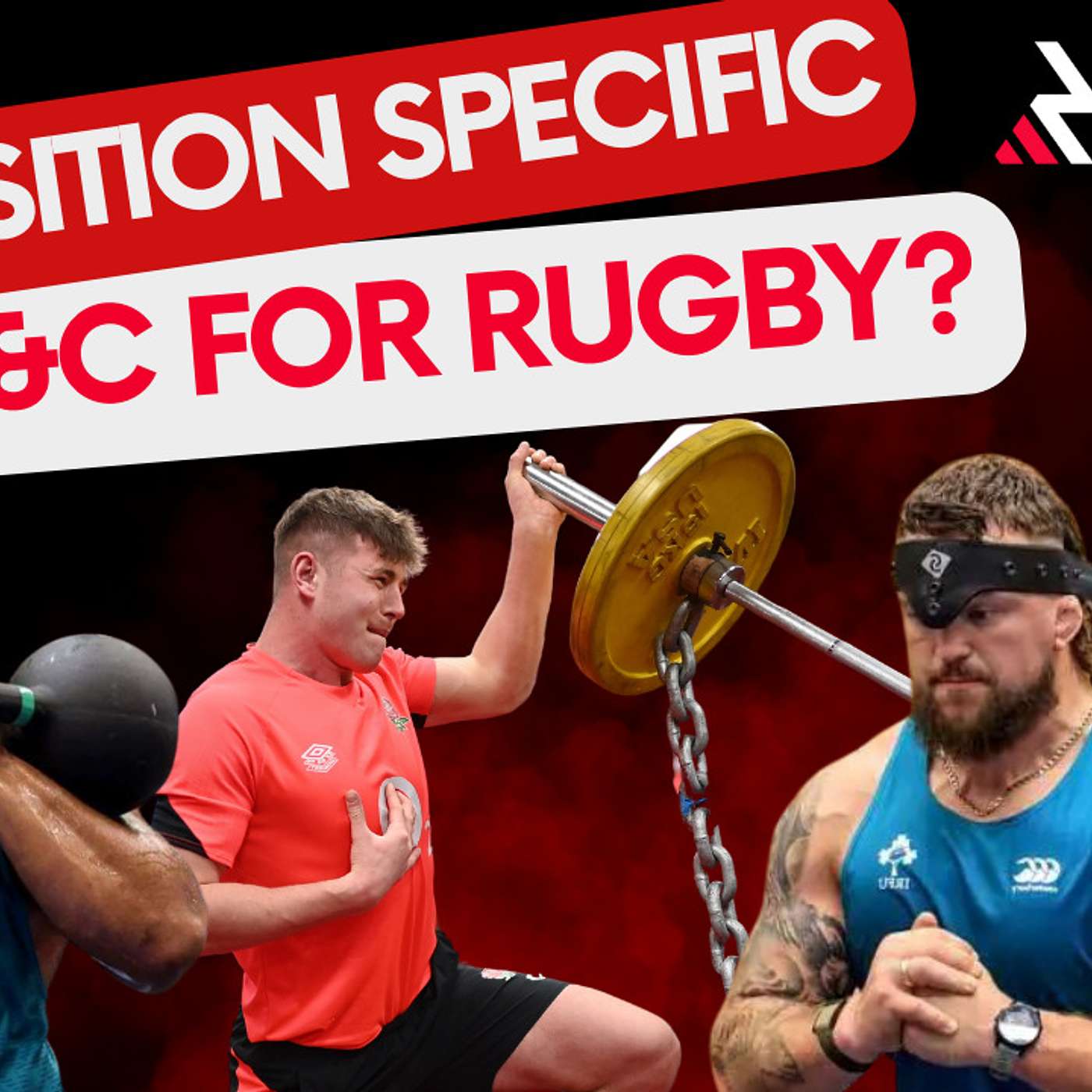 Train for Your Rugby Position? Cardio before Weights? Tracking Macros? Q&A Podcast episode artwork