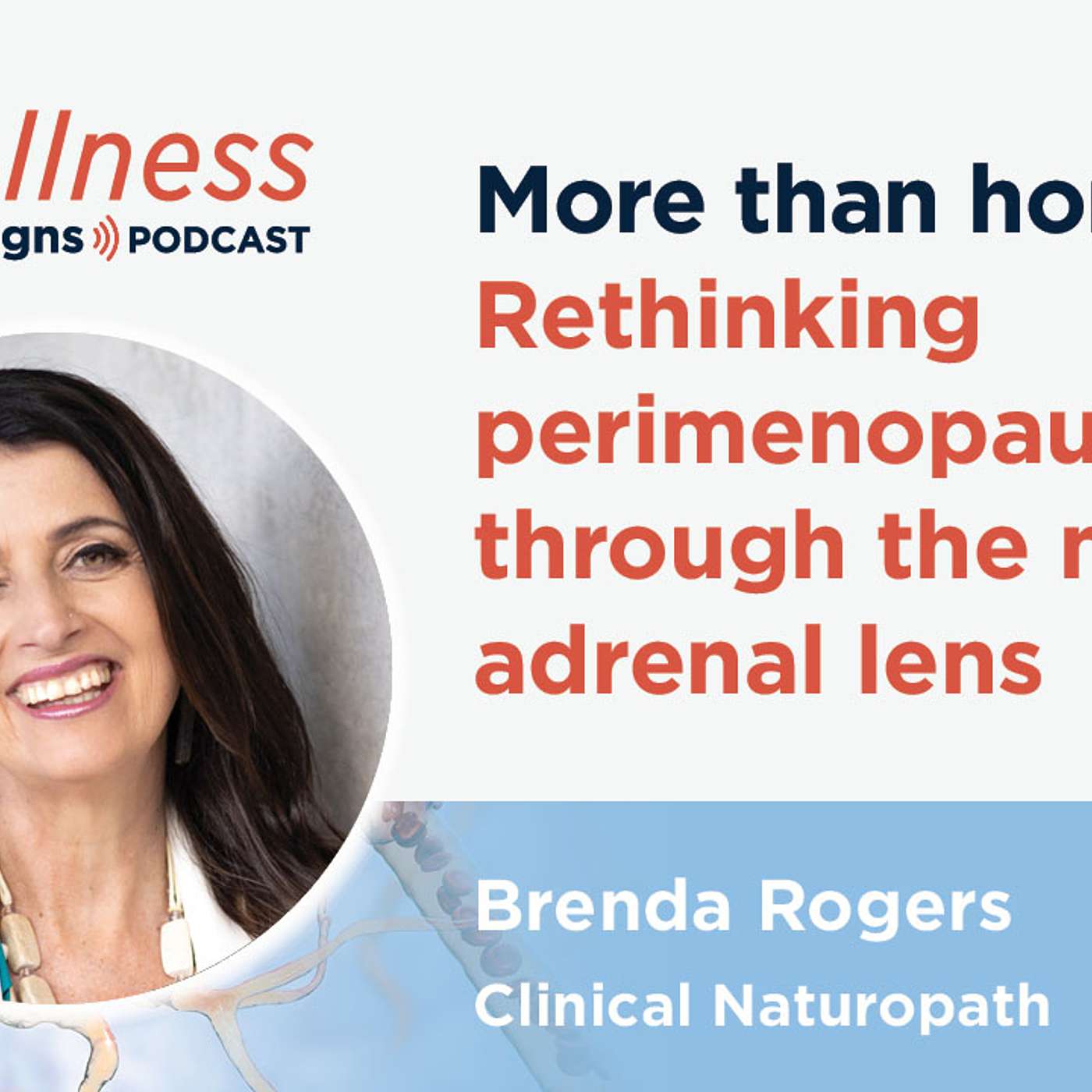 More than Hormones - Rethinking Perimenopause through the Neuro-Adrenal Lens with Brenda Rogers episode artwork