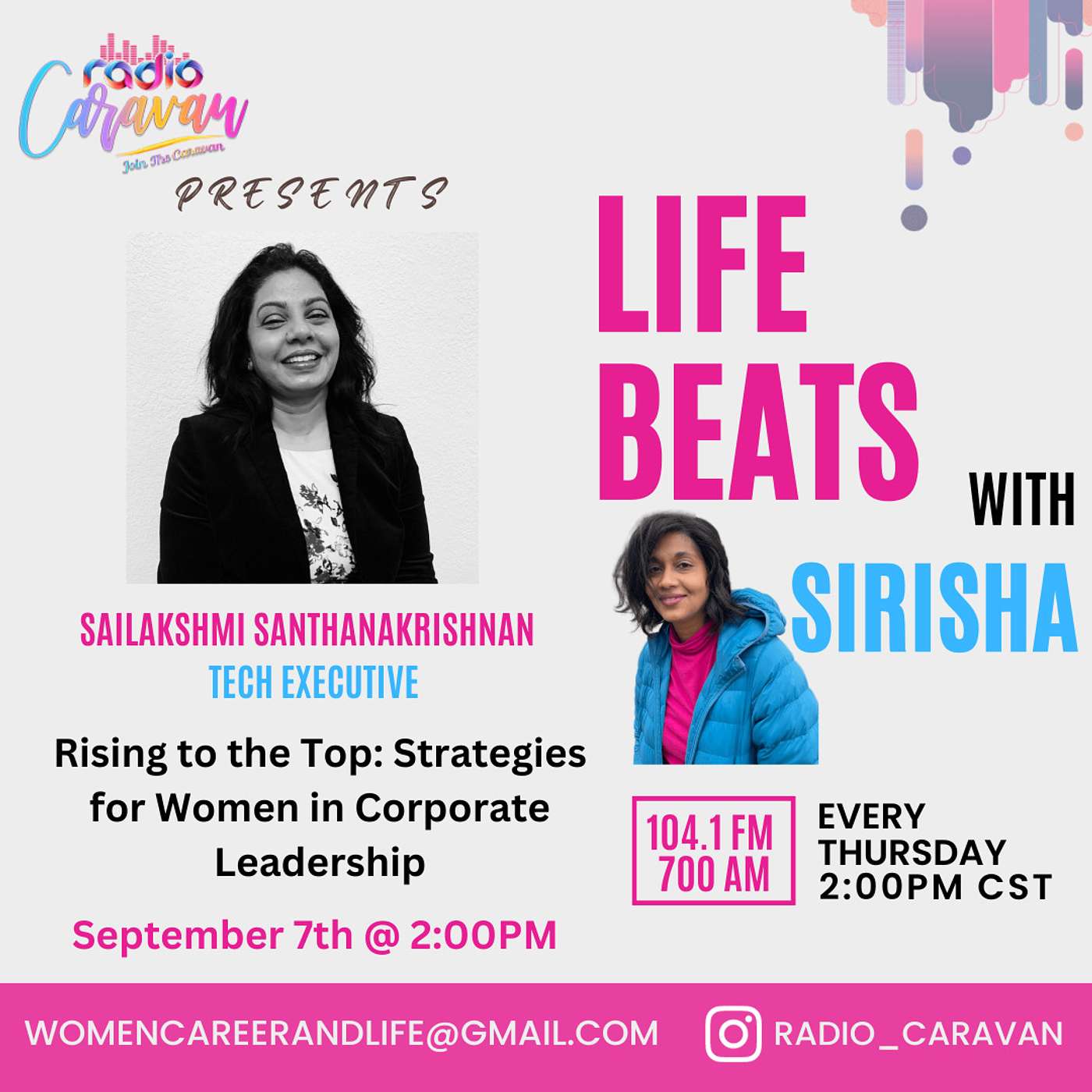 Navigating the Path to Executive Leadership: Breaking Barriers and Taking Risks- Sailakshmi Santhanakrishnan, Tech Executive