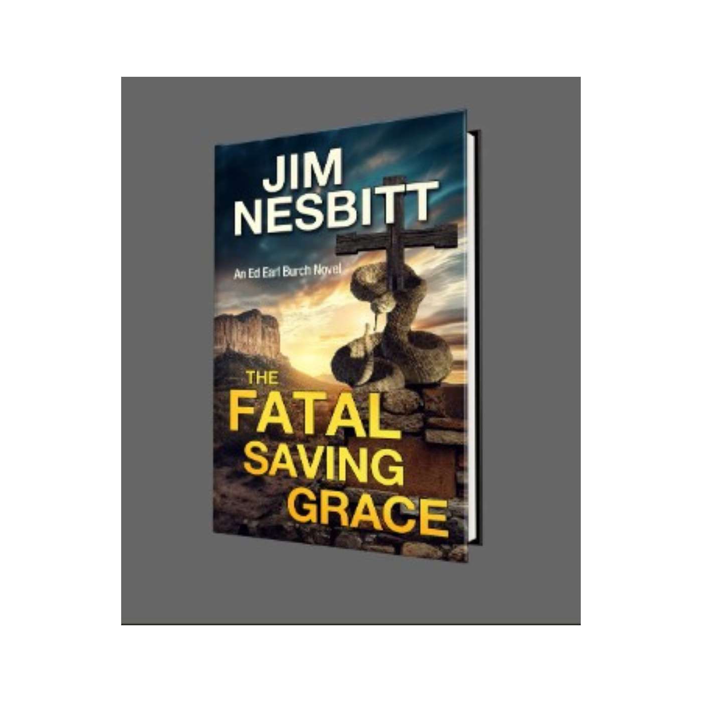 "The Fatal Saving Grace" Author Jim Nesbitt on the Brown Posey Press Show episode artwork