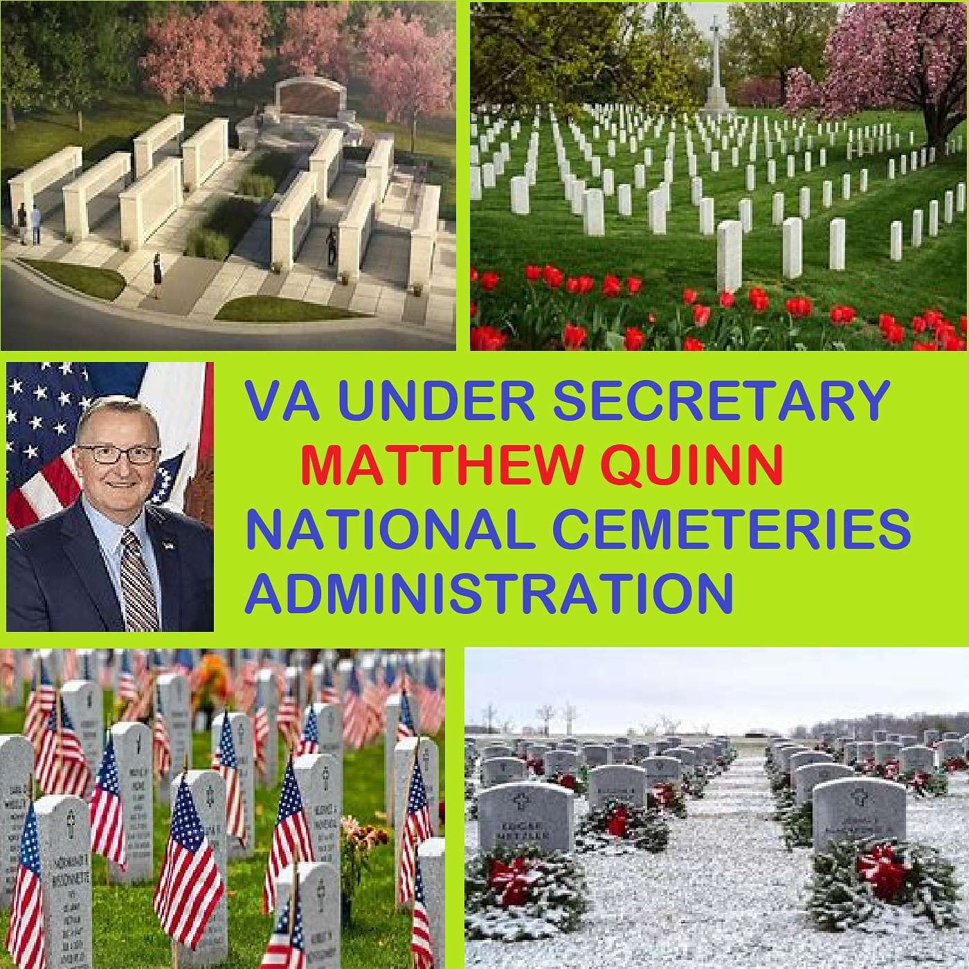 VA Under Secretary Matthew Quinn of the National Cemeteries Administration speaks on our national cemeteries and how to make use of them.