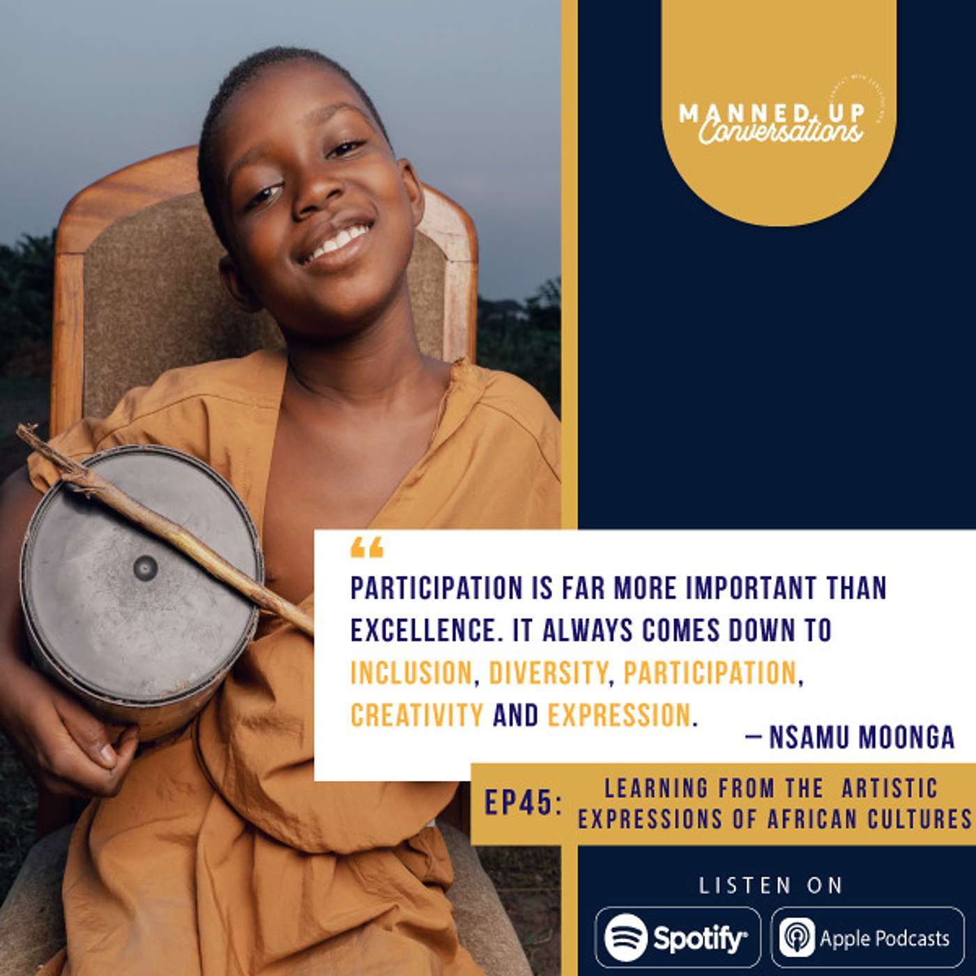 Learning From The Artistic Expression of African Cultures with Nsamu Moonga