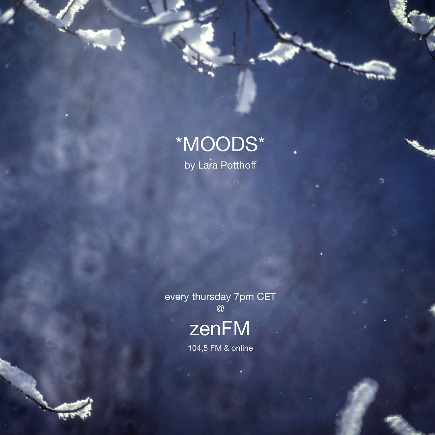 *MOODS* by Lara Potthoff @ zenFM 12.12.19 episode artwork