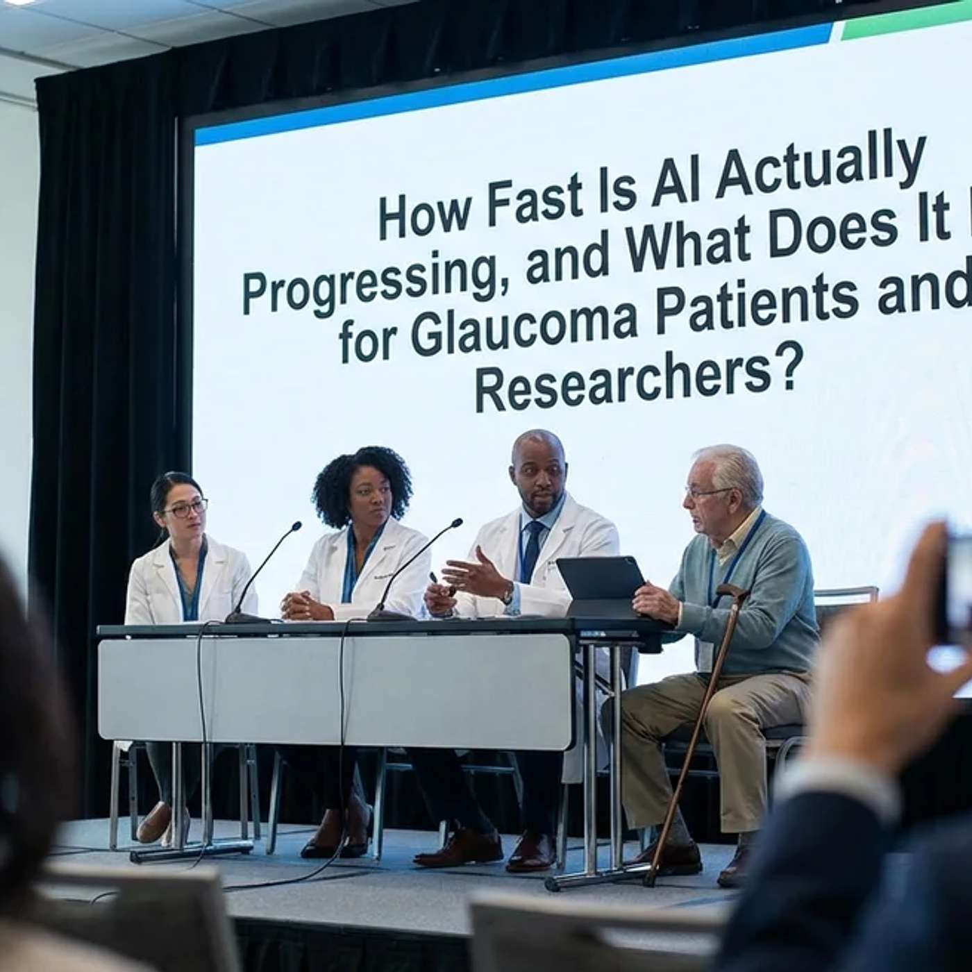 How Fast Is AI Actually Progressing, and What Does It Mean for Glaucoma Patients and Researchers? episode artwork